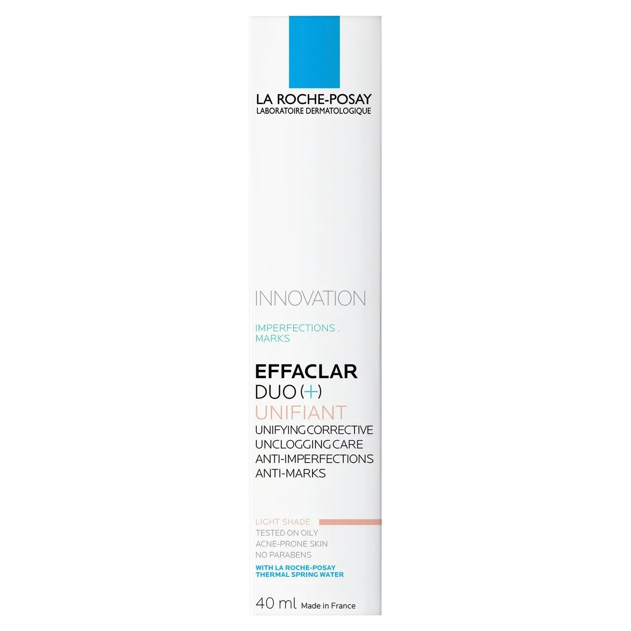 Effaclar Duo (+) Unifiant Light Anti-Acne Tinted Moisturiser 40mL