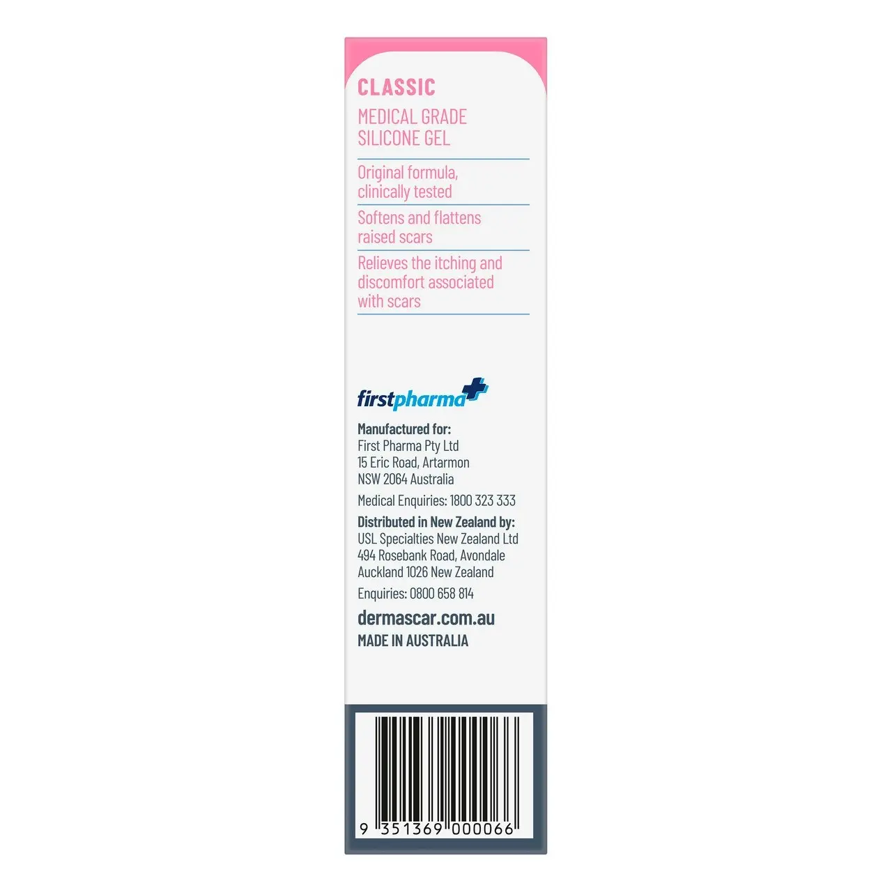 Dermascar Classic Silicone Gel 15g