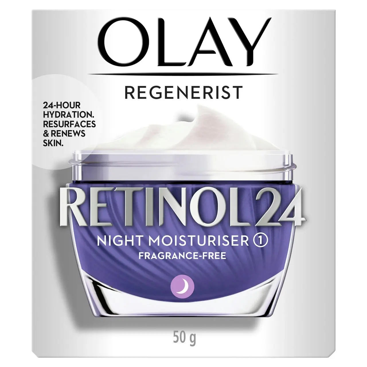 Olay Regenerist Retinol24 Face Cream Moisturiser 50g