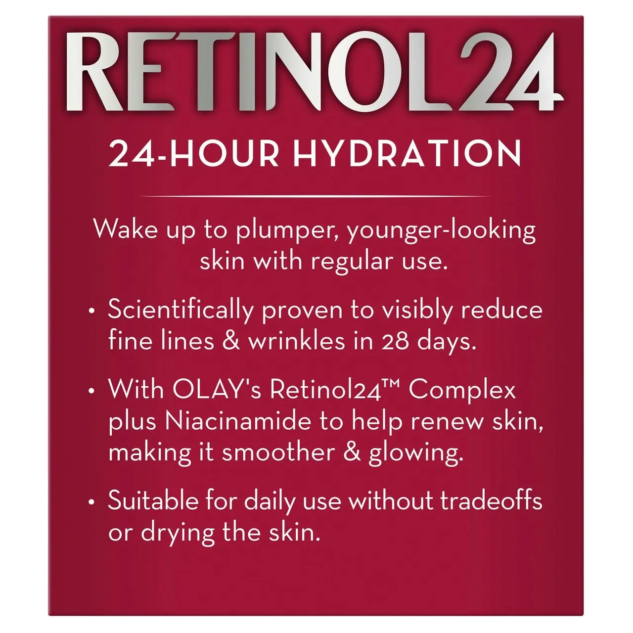 Olay Regenerist Retinol24 Face Cream Moisturiser 50g