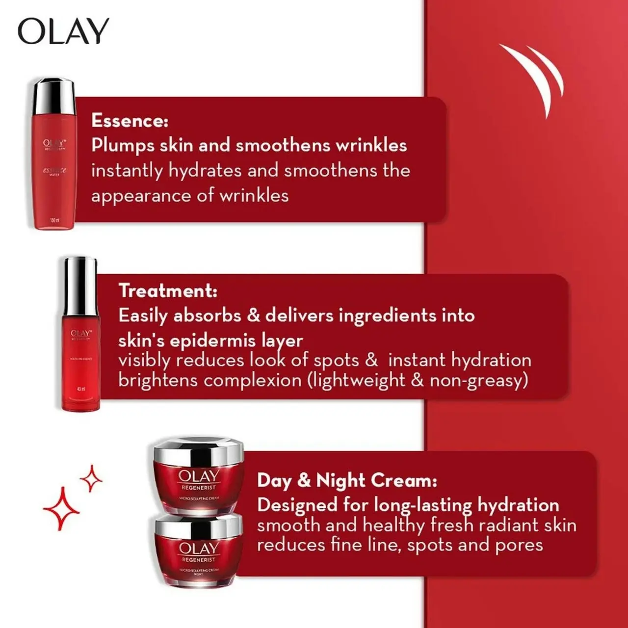 Olay Regenerist Micro-Sculpting Face Cream Moisturiser Fragrance Free 48g