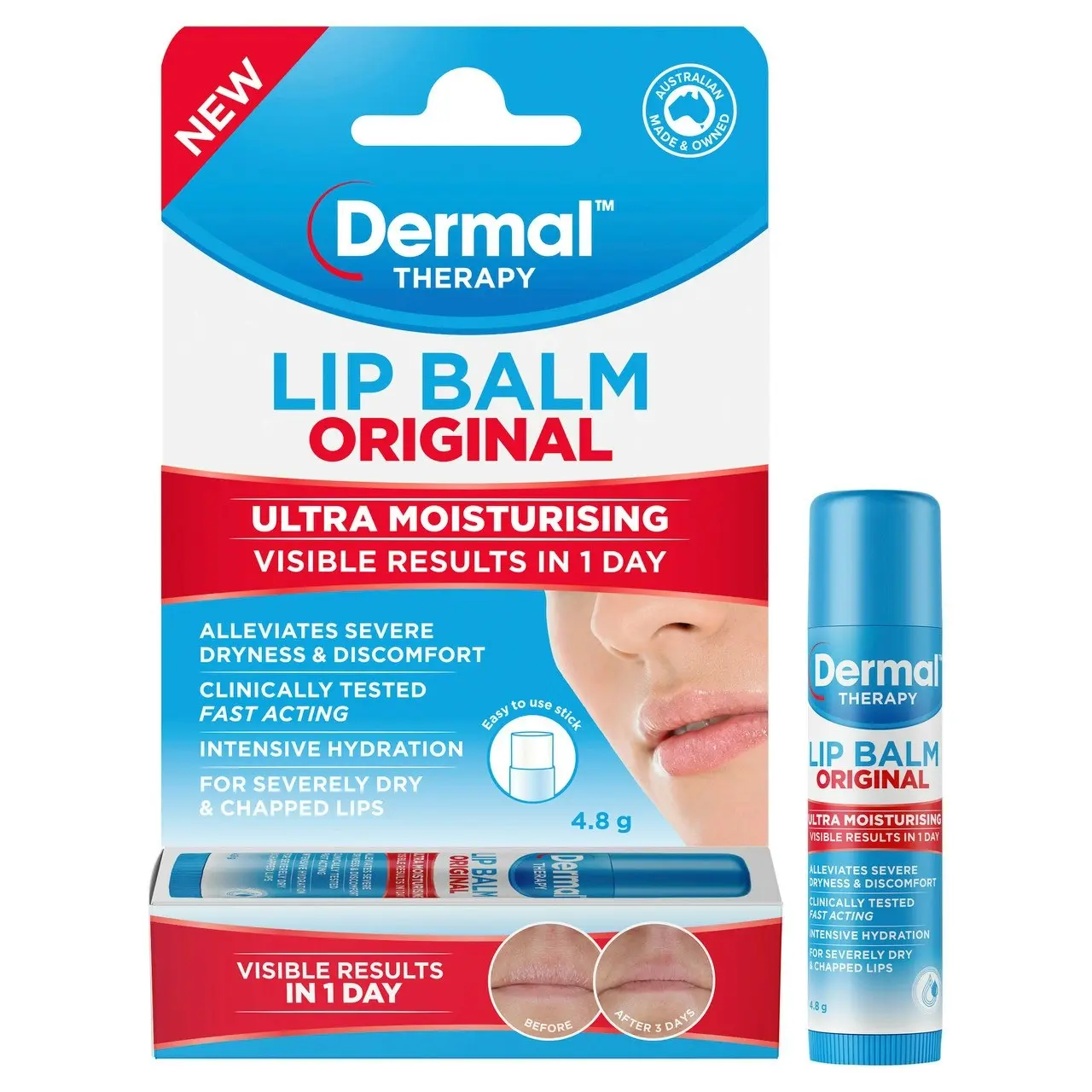 Dermal Therapy Lip Balm Original Stick