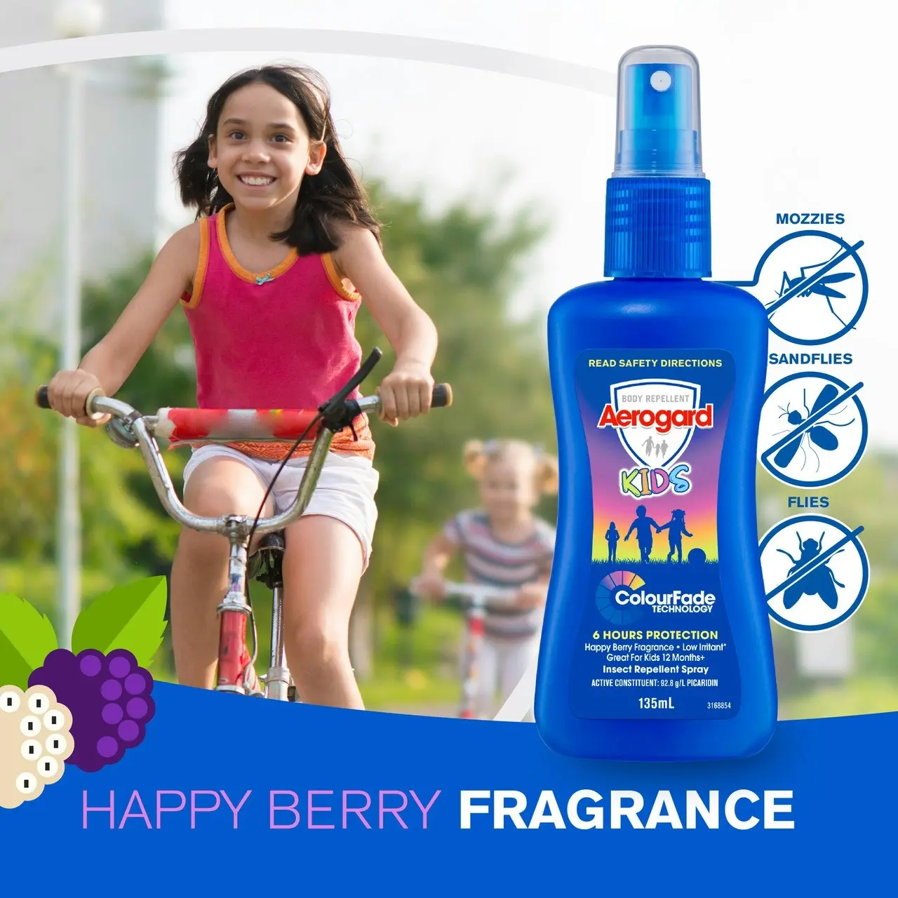 Aerogard Kids Insect Repellent Spray 135mL