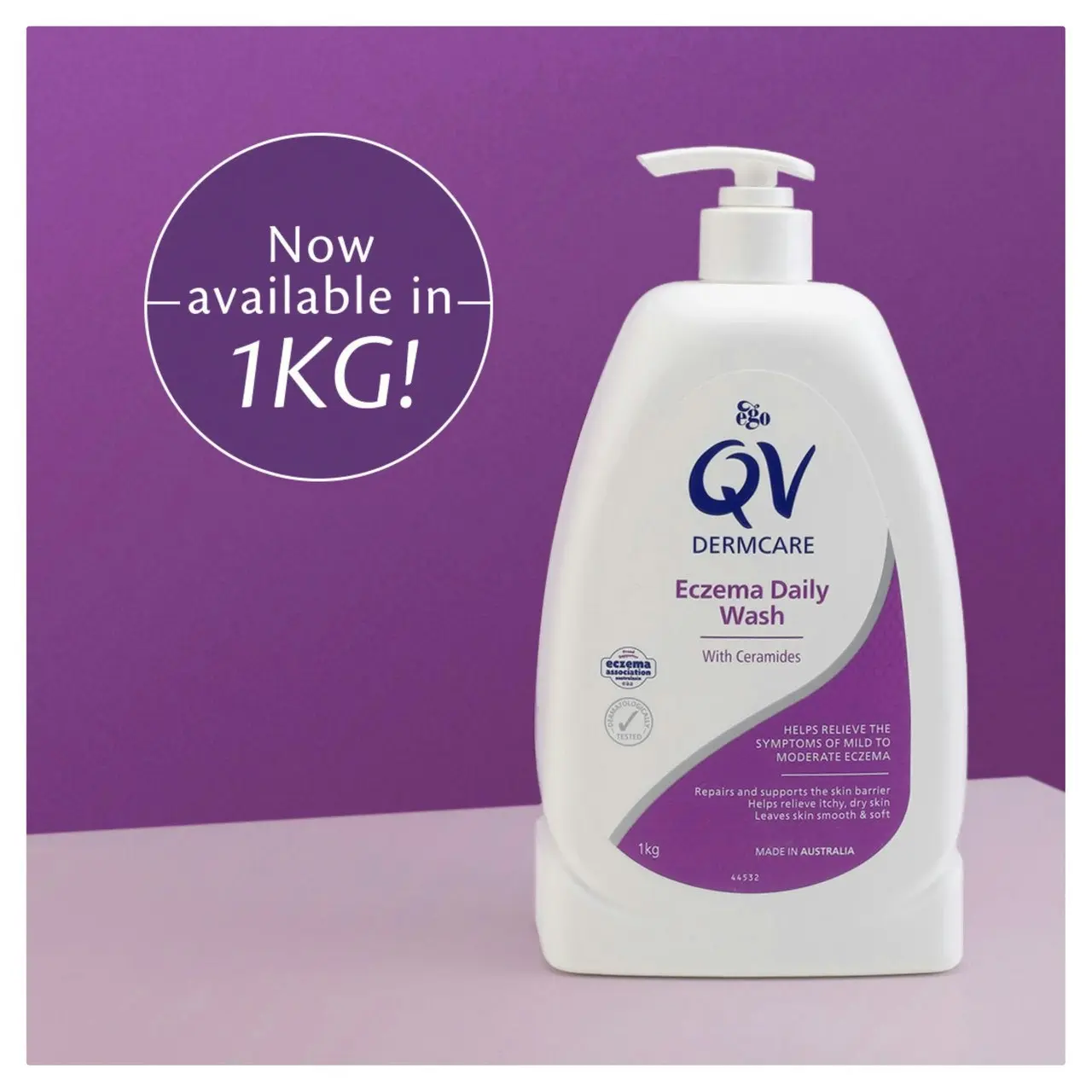 QV Dermcare Eczema Daily Wash 1kg