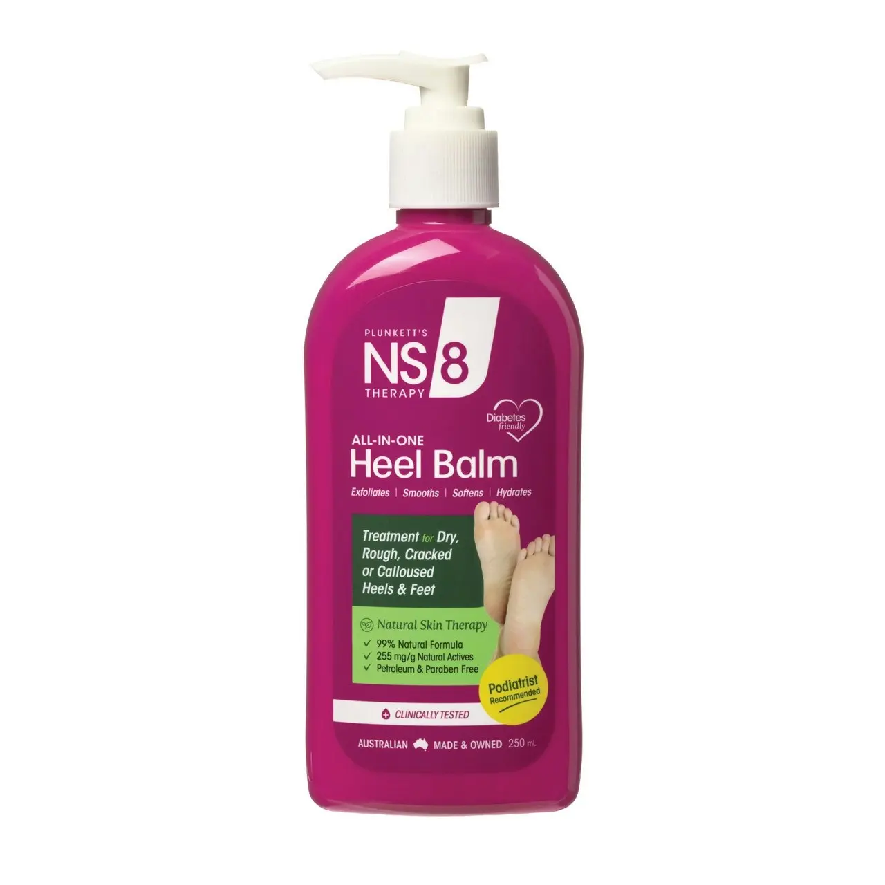 Plunkett's NS8 Heel Balm Complex 250mL