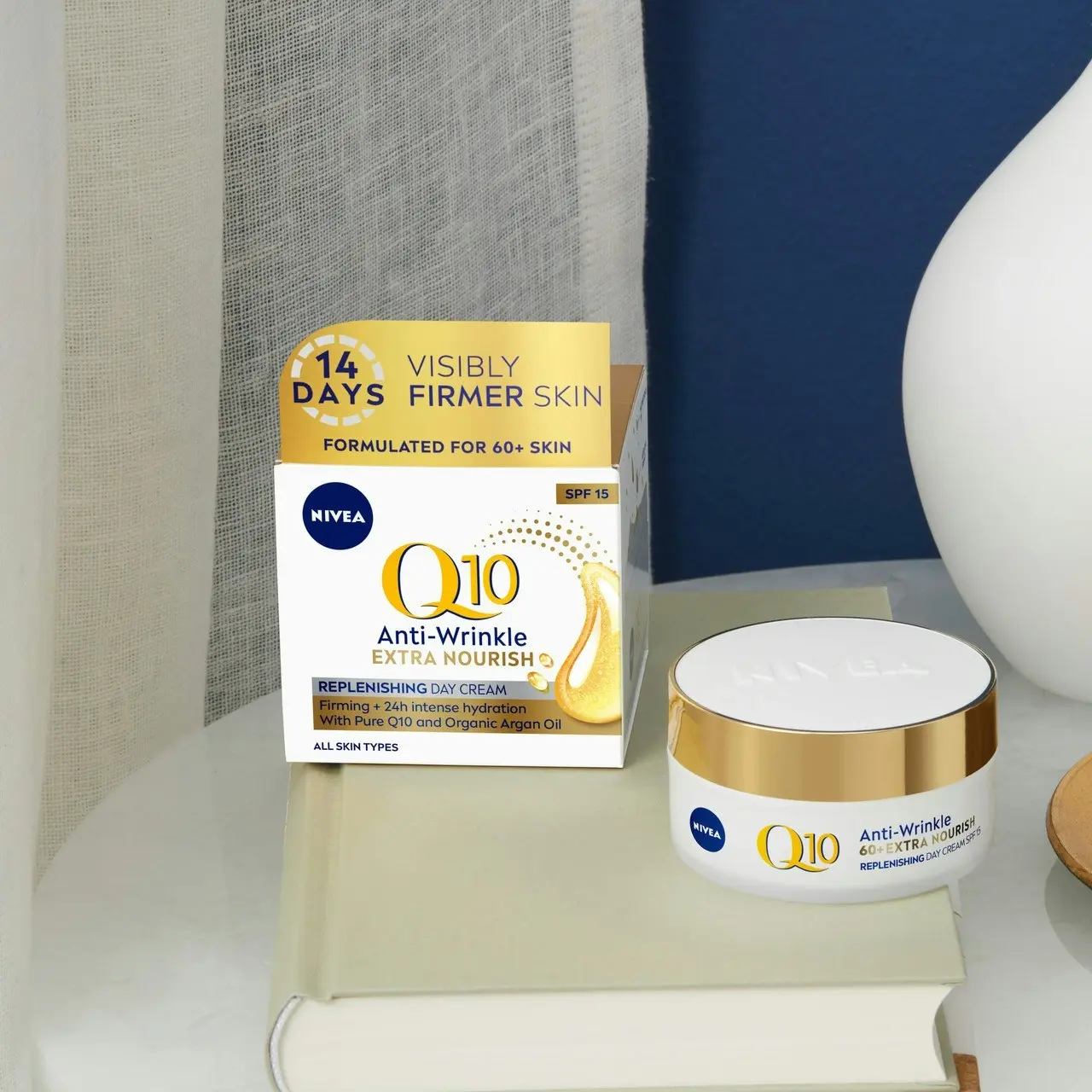 Nivea Q10 Anti-Wrinkle Replenishing Mature Day Cream SPF15