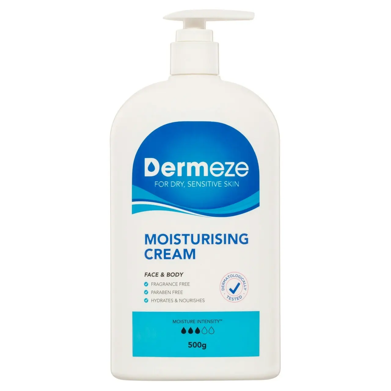 Dermeze Moisturising Cream 500g