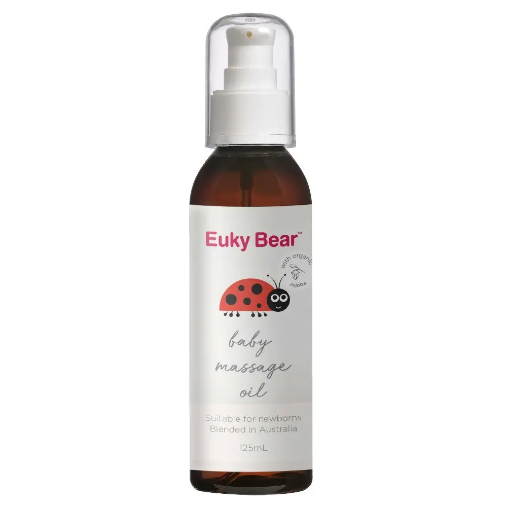 Euky Bear Baby Massage Oil 125mL