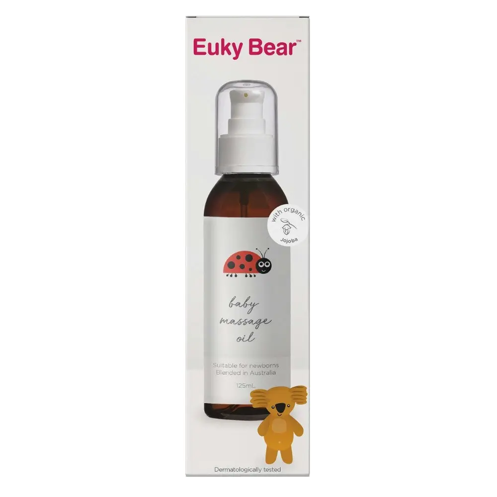 Euky Bear Baby Massage Oil 125mL