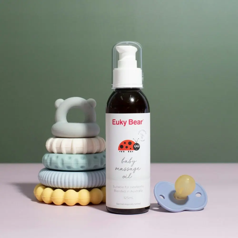 Euky Bear Baby Massage Oil 125mL