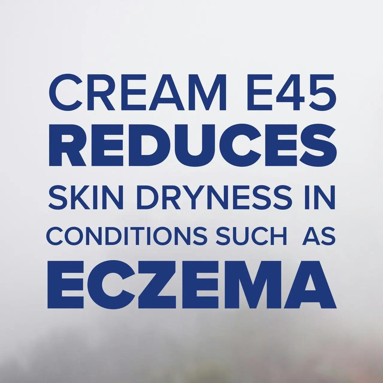 E45 Moisturising Cream for Dry Skin and Eczema 500g (Pump format)