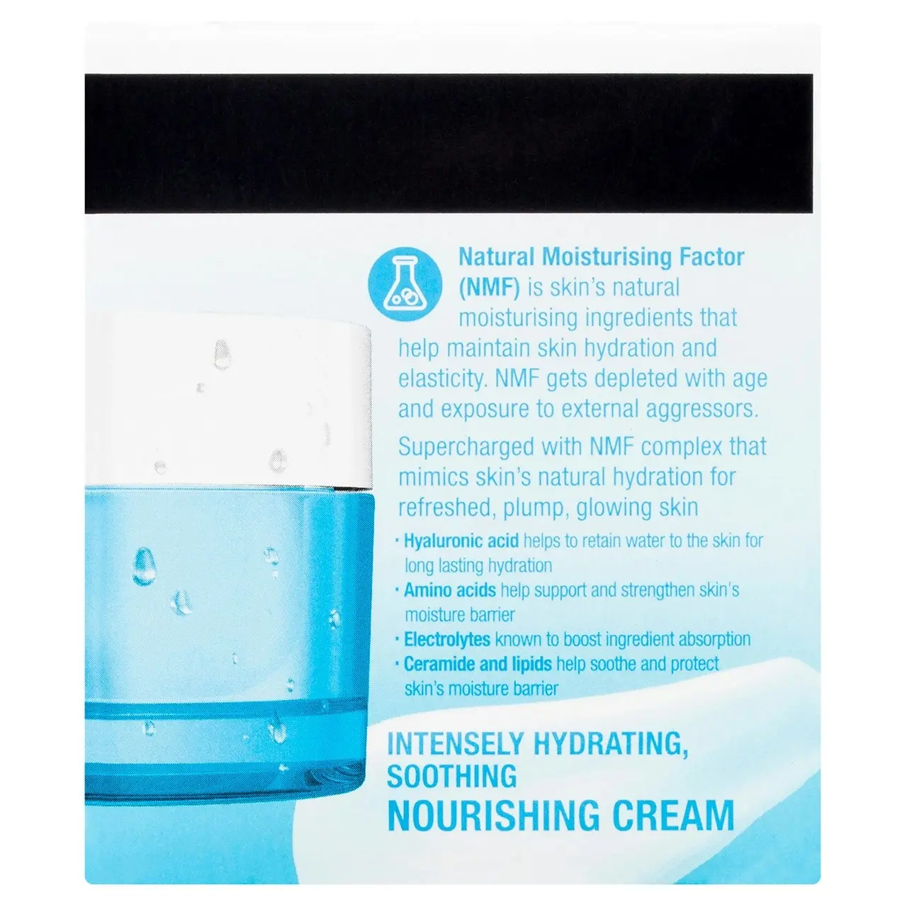 Neutrogena Hydro Boost Hyaluronic Acid Nourishing Cream Dry Skin Face Moisturiser 50g