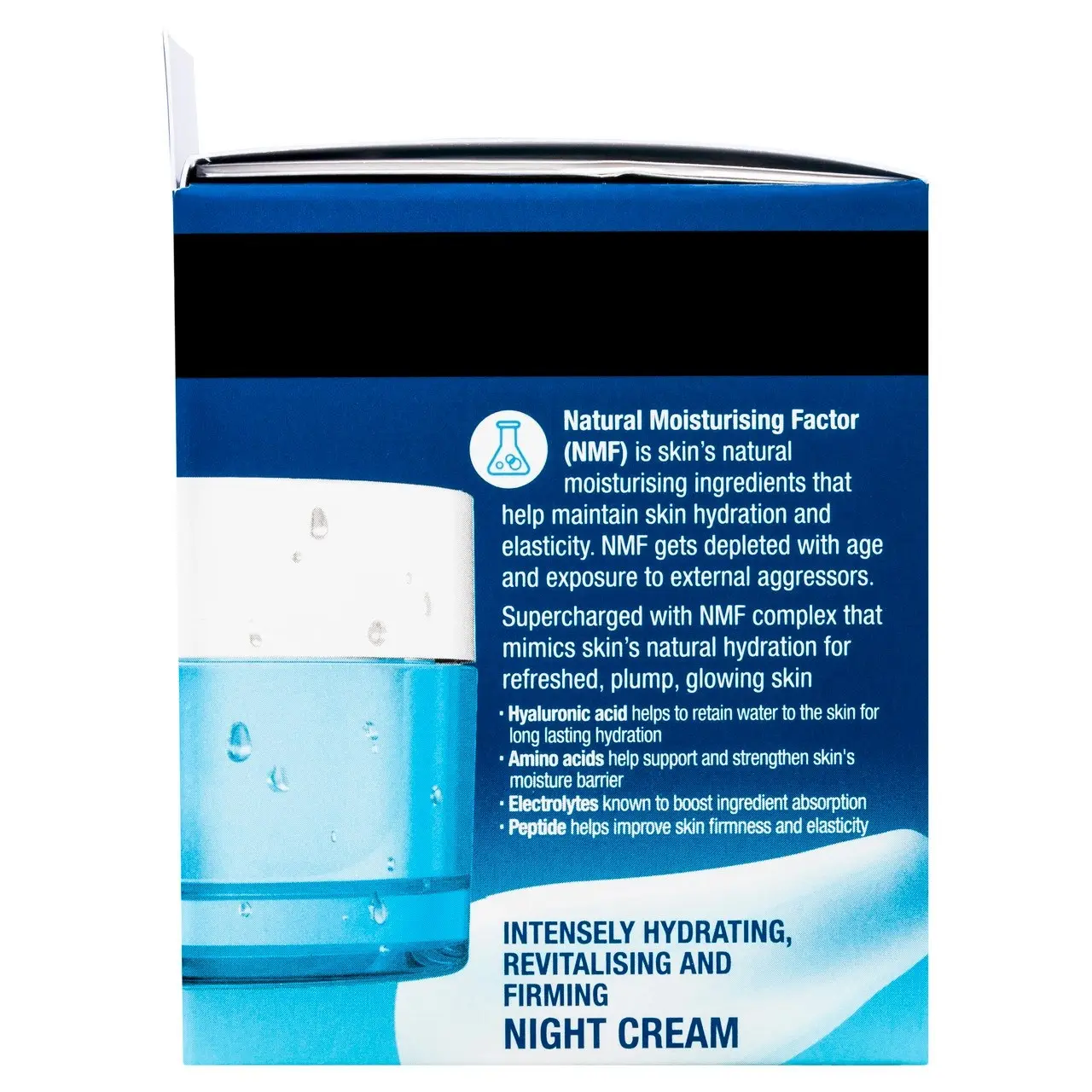 Neutrogena Hydro Boost Hyaluronic Acid Night Cream Hydrating Face Moisturiser 50g