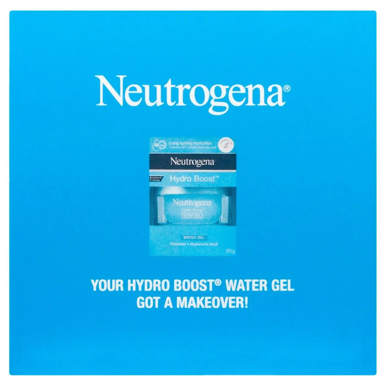 Neutrogena Hydro Boost Hyaluronic Acid Water Gel Hydrating Face Moisturiser 50g