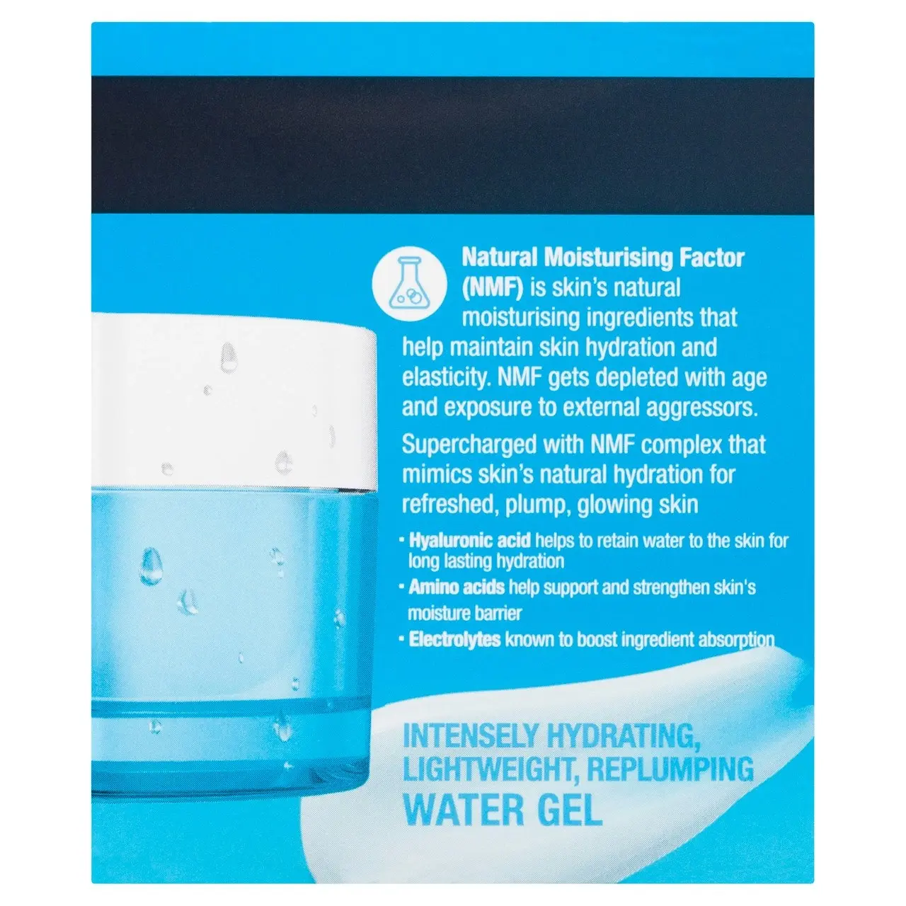 Neutrogena Hydro Boost Hyaluronic Acid Water Gel Hydrating Face Moisturiser 50g