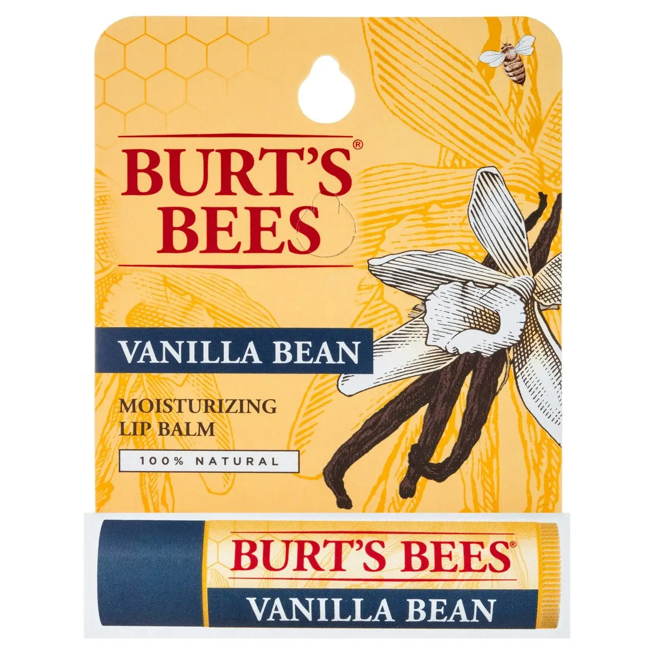 Burts Bees 100% Natural Vanilla Bean Lip Balm 4.25g