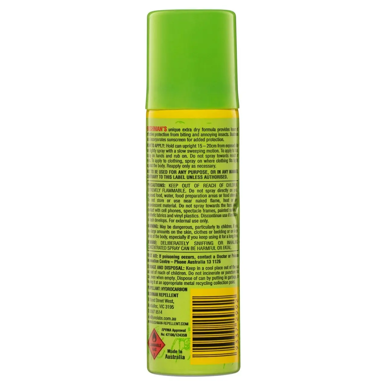 Bushman Repellent Plus 20% DEET with Sunscreen 50g