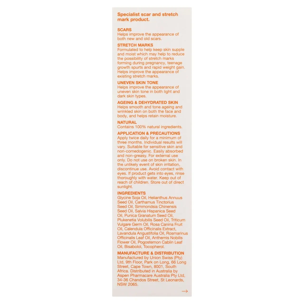 Bio-Oil Skincare Oil Natural 200mL