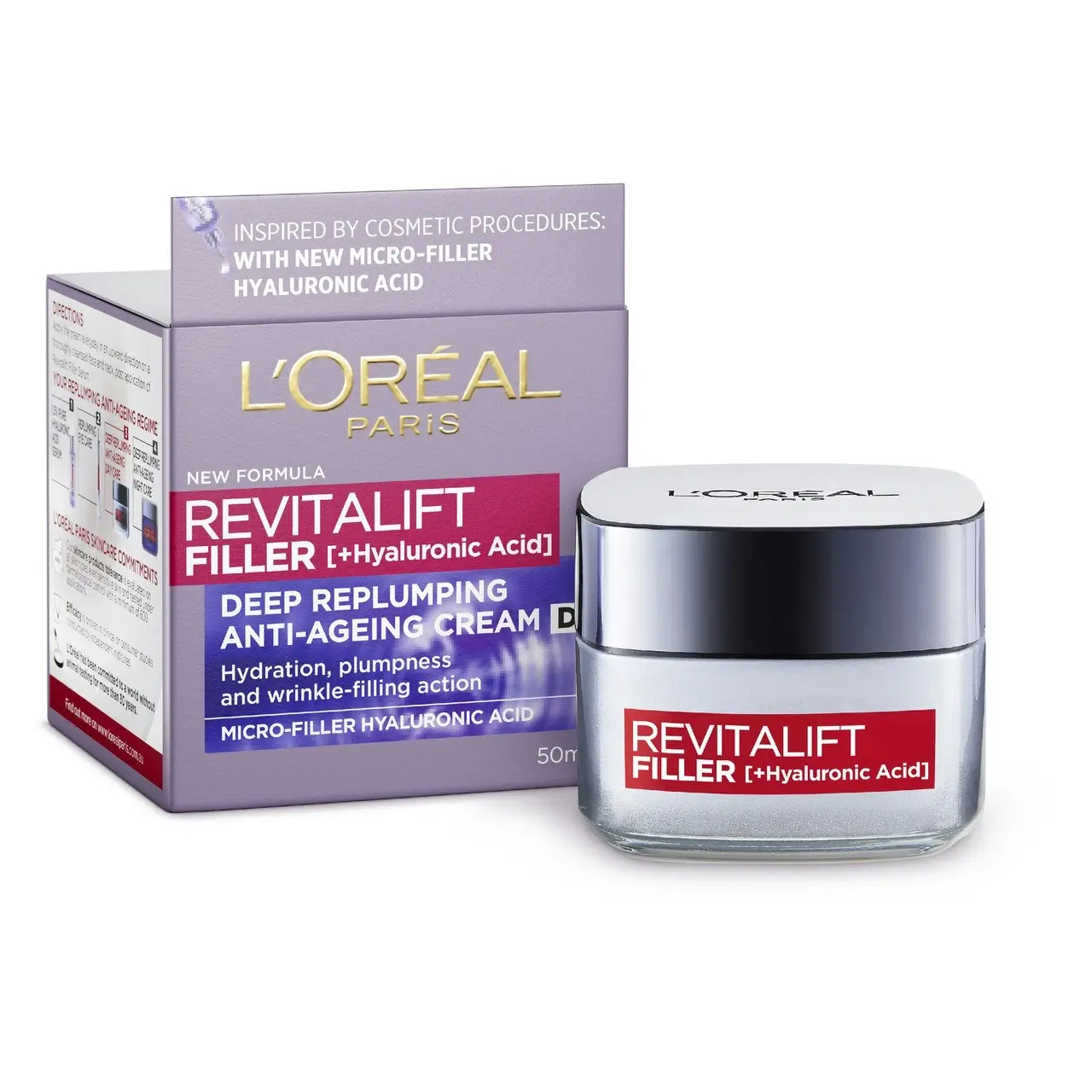 L'Oreal Paris Revitalift Filler [+Ha] Revolumising Day Cream