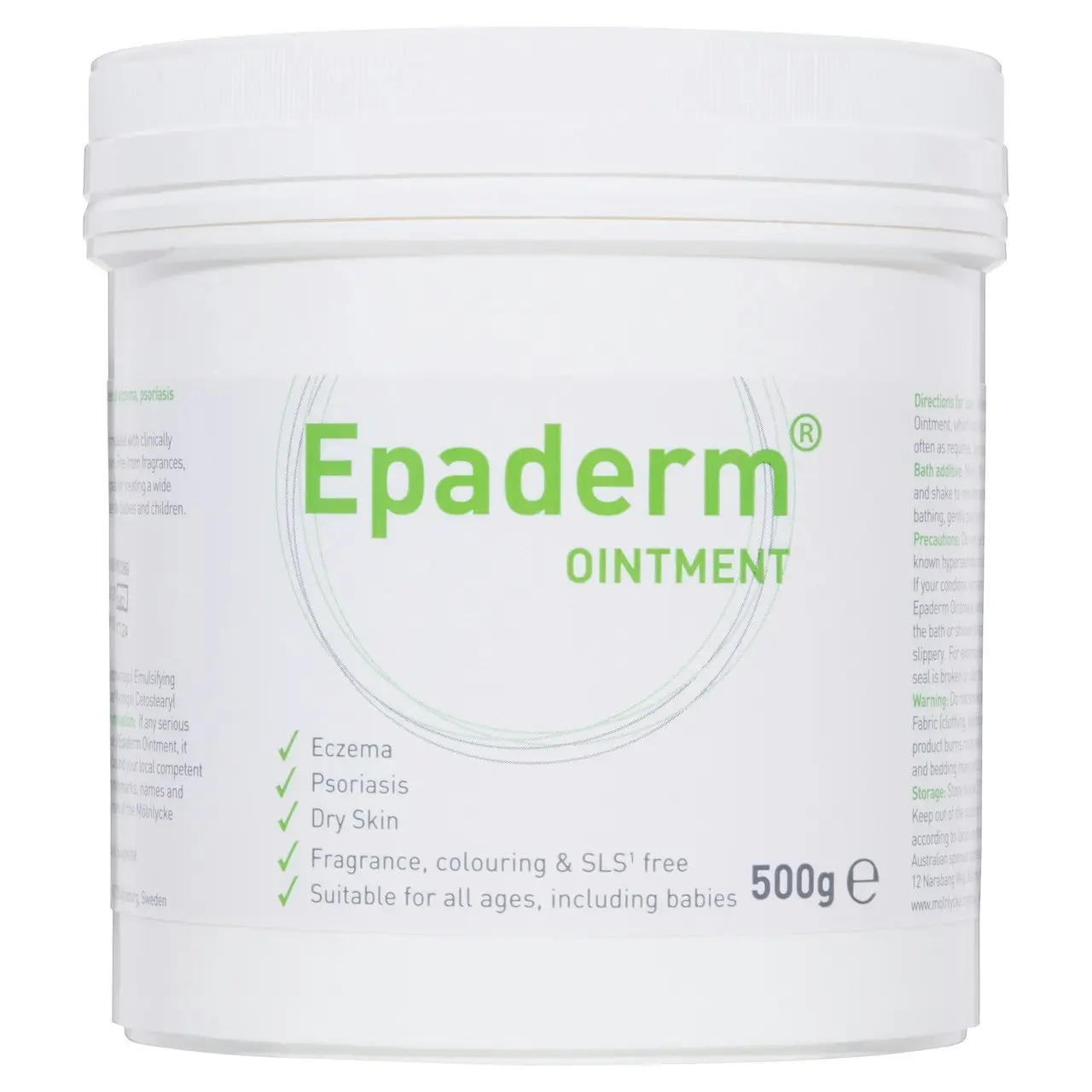 Epaderm Ointment 500g