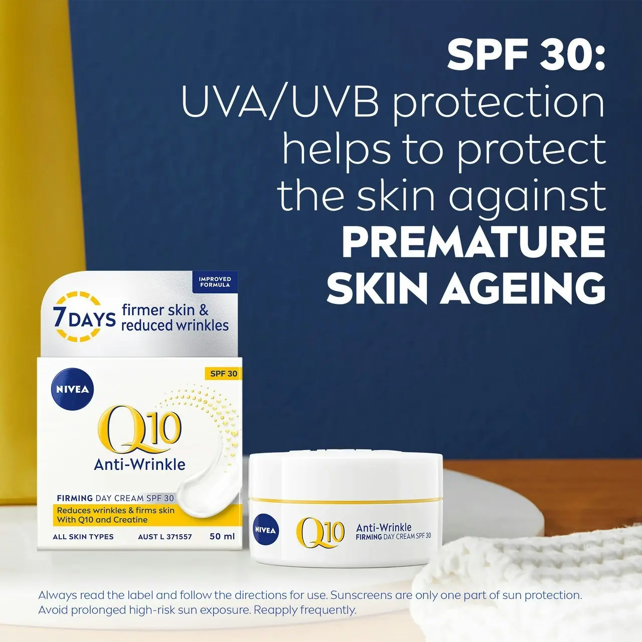 Nivea Q10 Anti-Wrinkle Day Cream SPF30