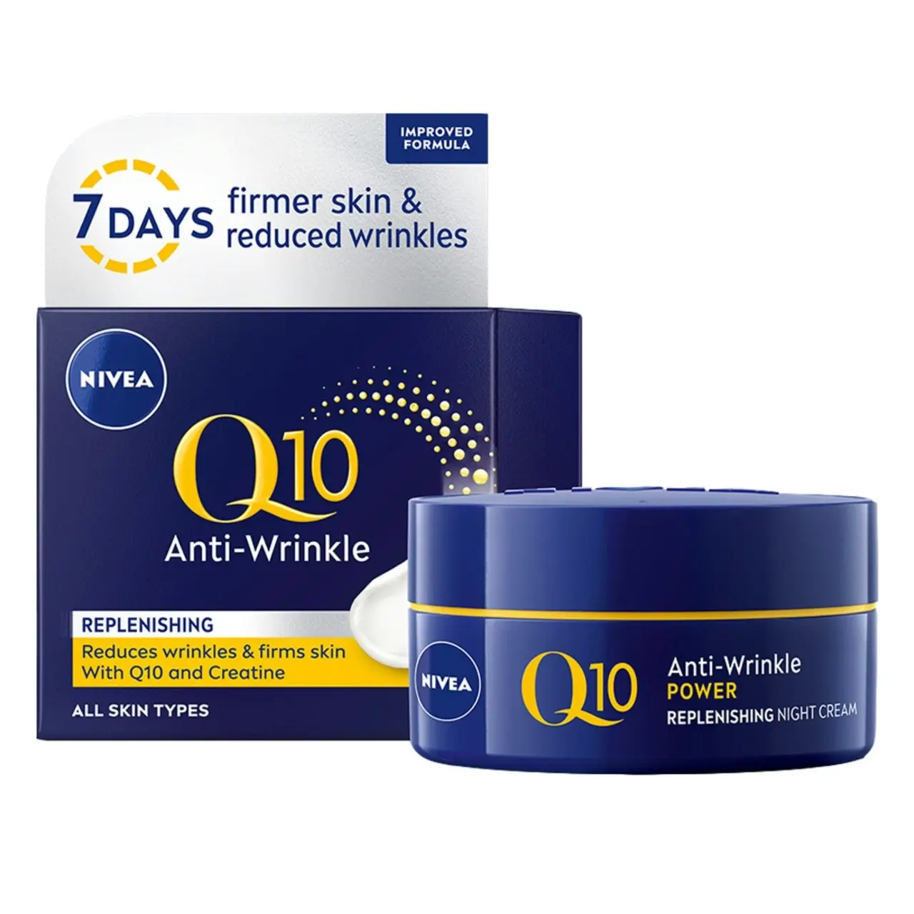 Nivea Q10 Anti-Wrinkle Replenishing Night Cream