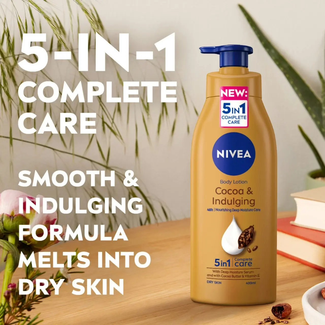 Nivea Cocoa & Indulging Body Lotion 400ml