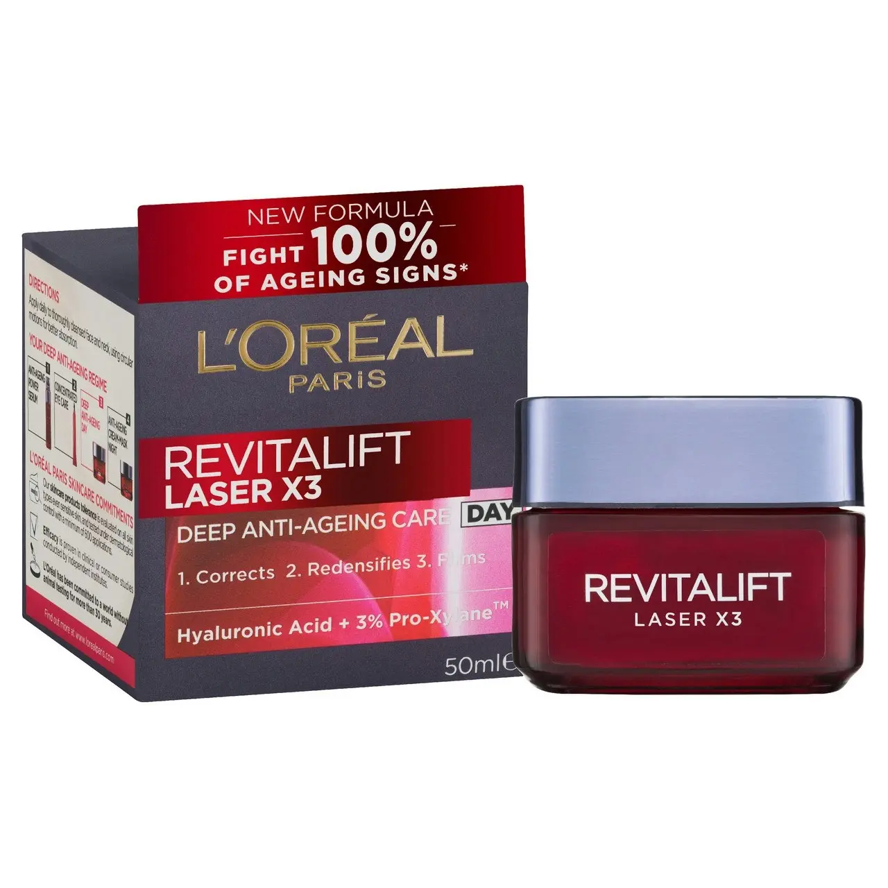 L'Oreal Paris Revitalift Laser X3 Anti-Ageing Day Cream 50ml