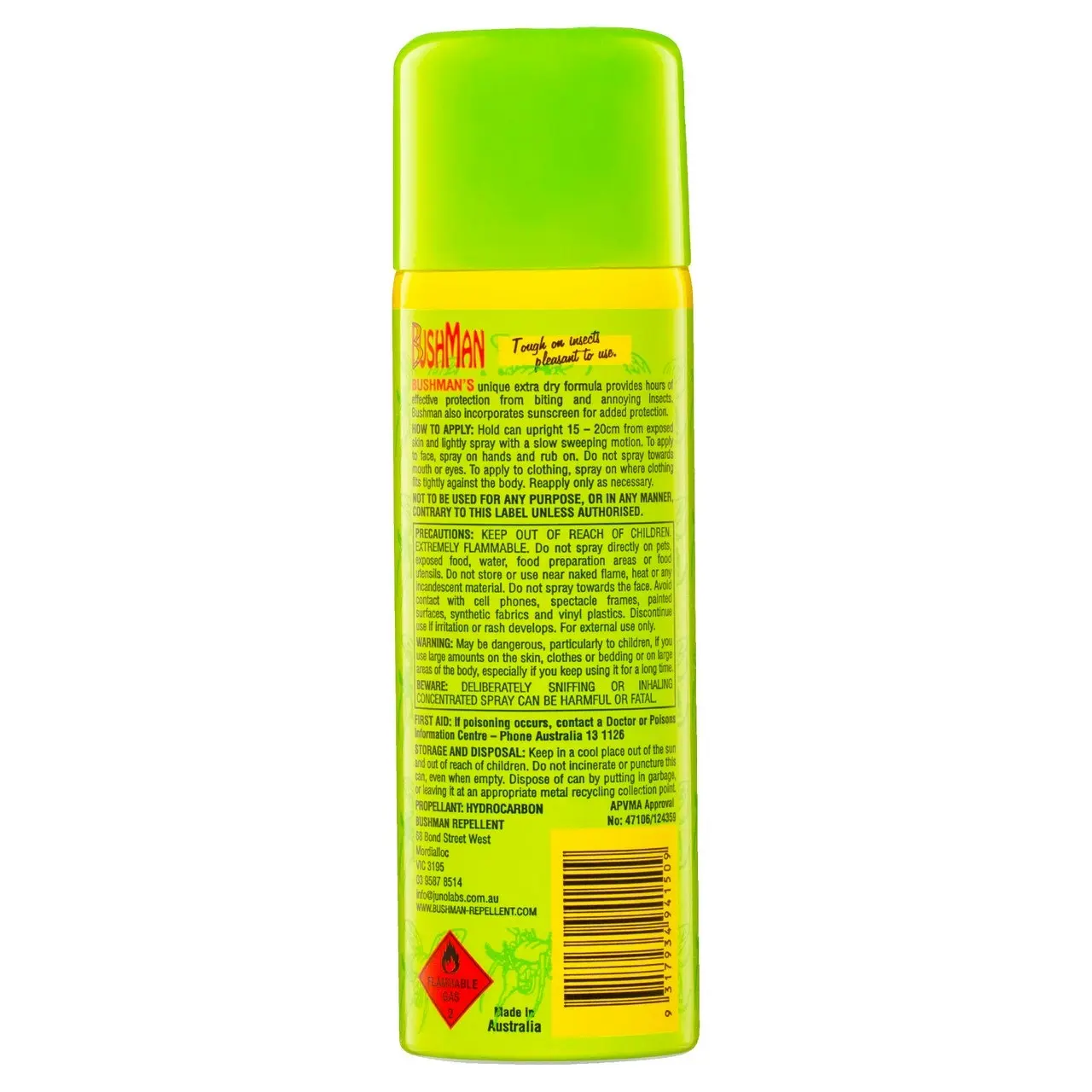 Bushman Repellent Plus 20% DEET with Sunscreen 150g