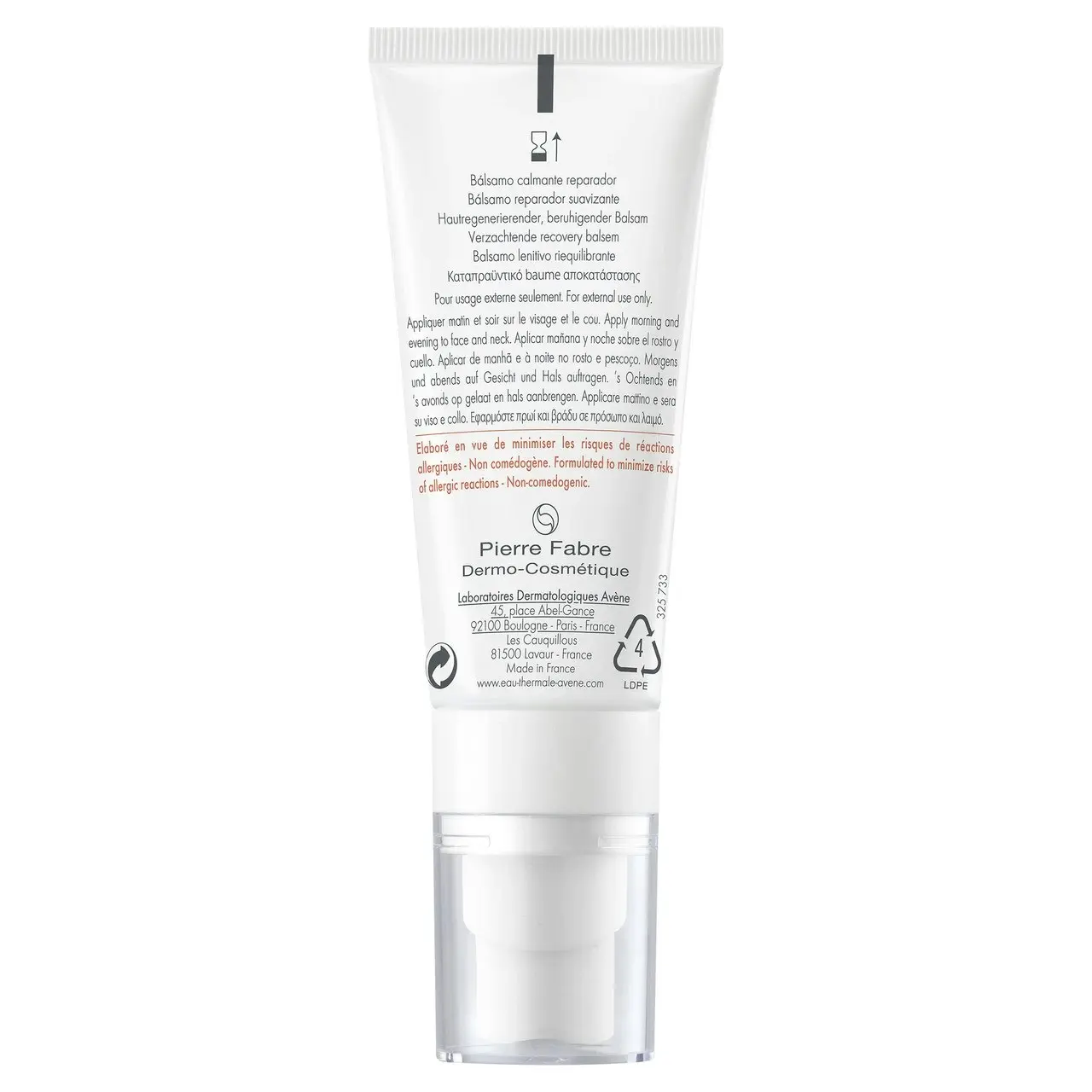 Avene Tolerance CONTROL Soothing Skin Recovery Balm 40ml - Moisturiser for hypersensitive and dry skin