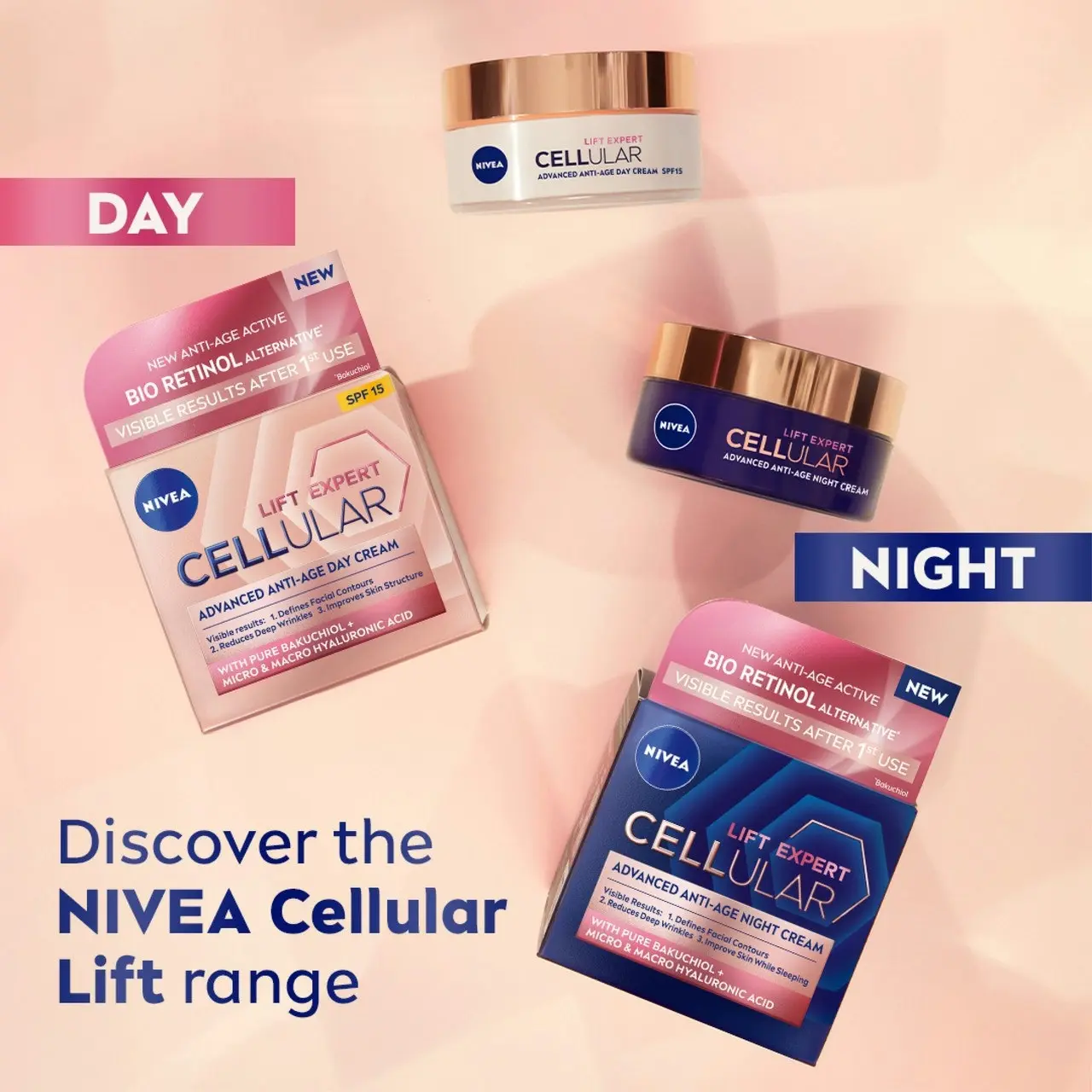 Nivea Cellular Lift Expert Advanced Anti-Age Day Cream SPF15