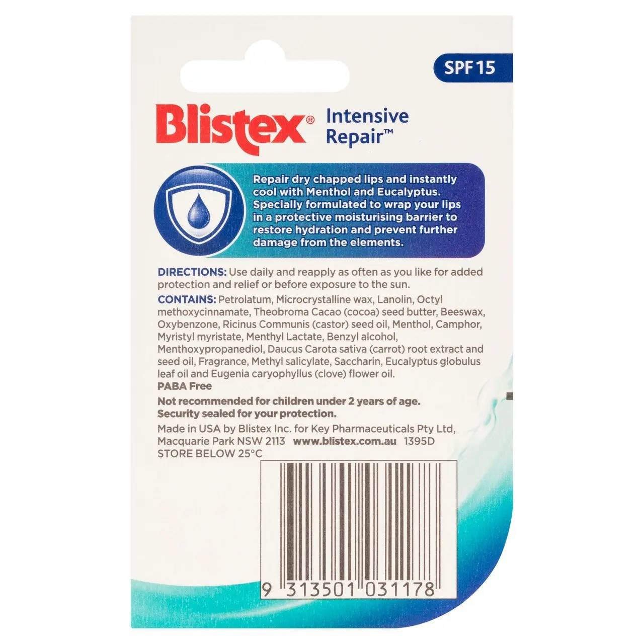 Blistex Intensive Repair SPF15 7.0g