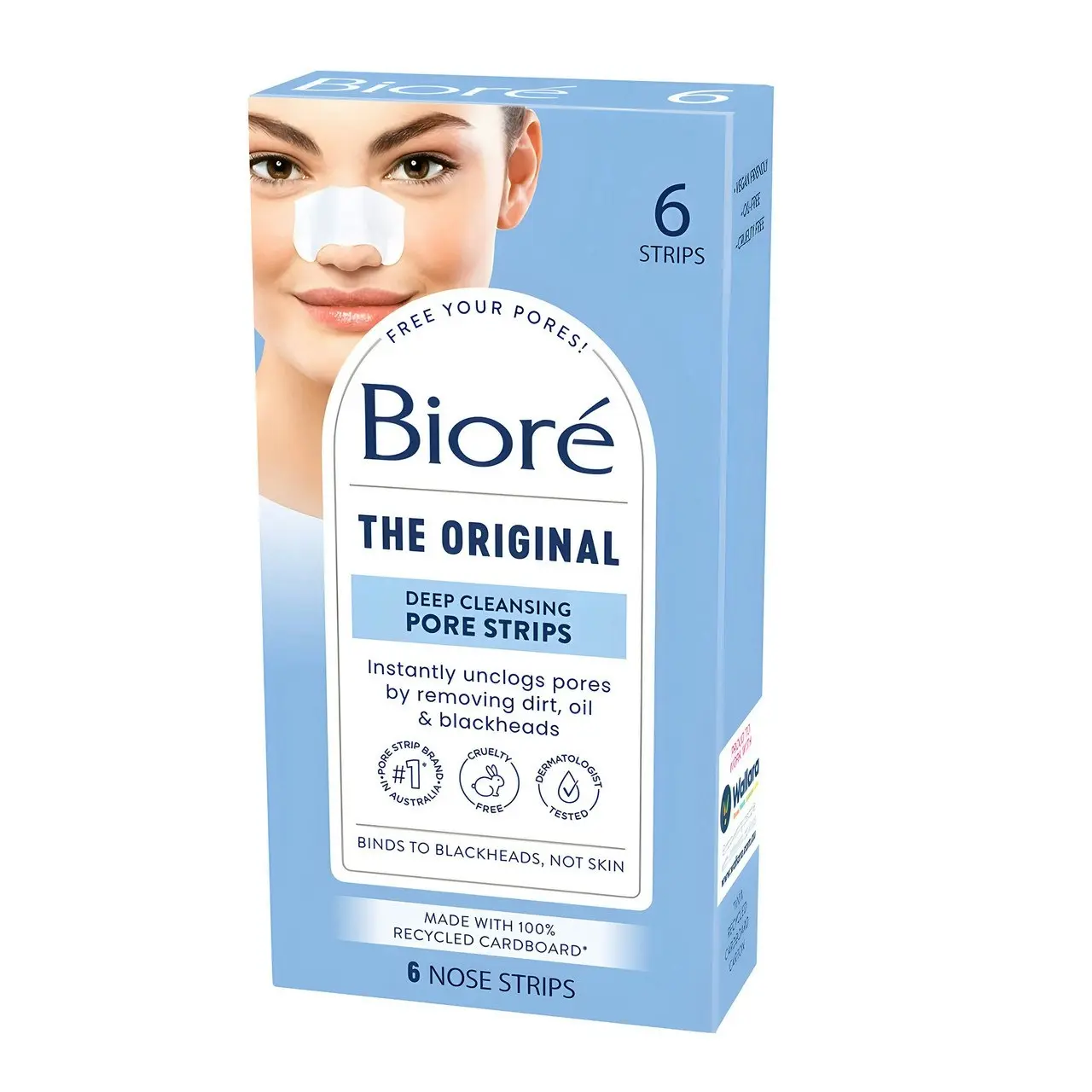 Biore The Original Deep Cleansing Pore Strips 6 Pack