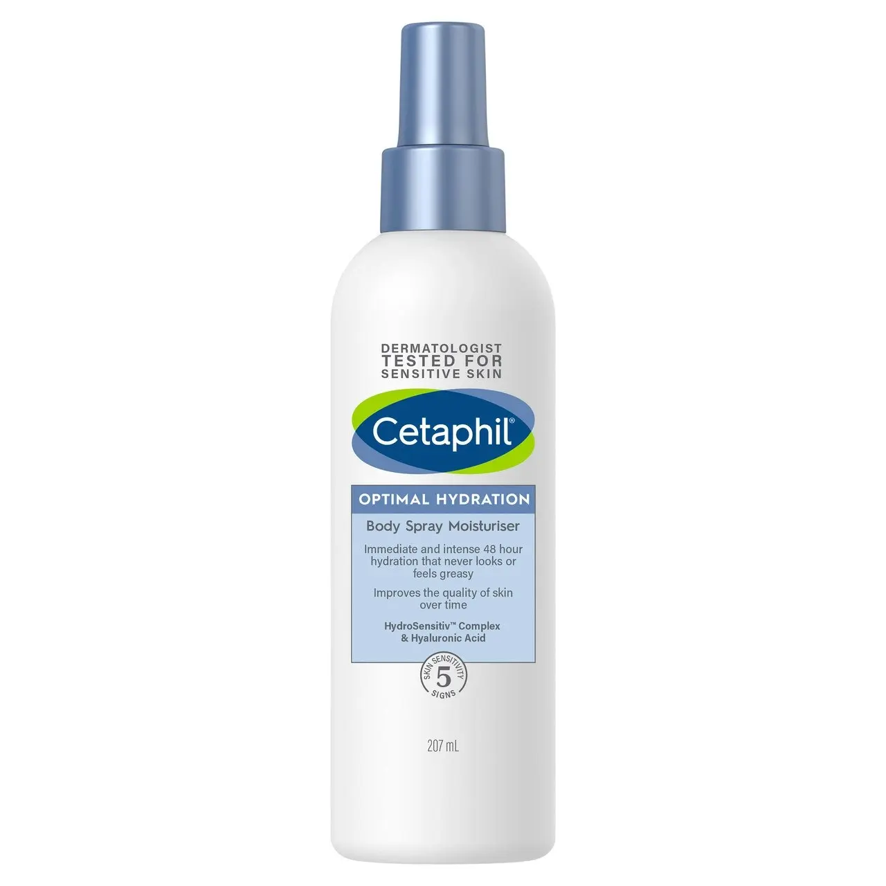 Cetaphil Optimal Hydration Body Spray Moisturiser 207ml