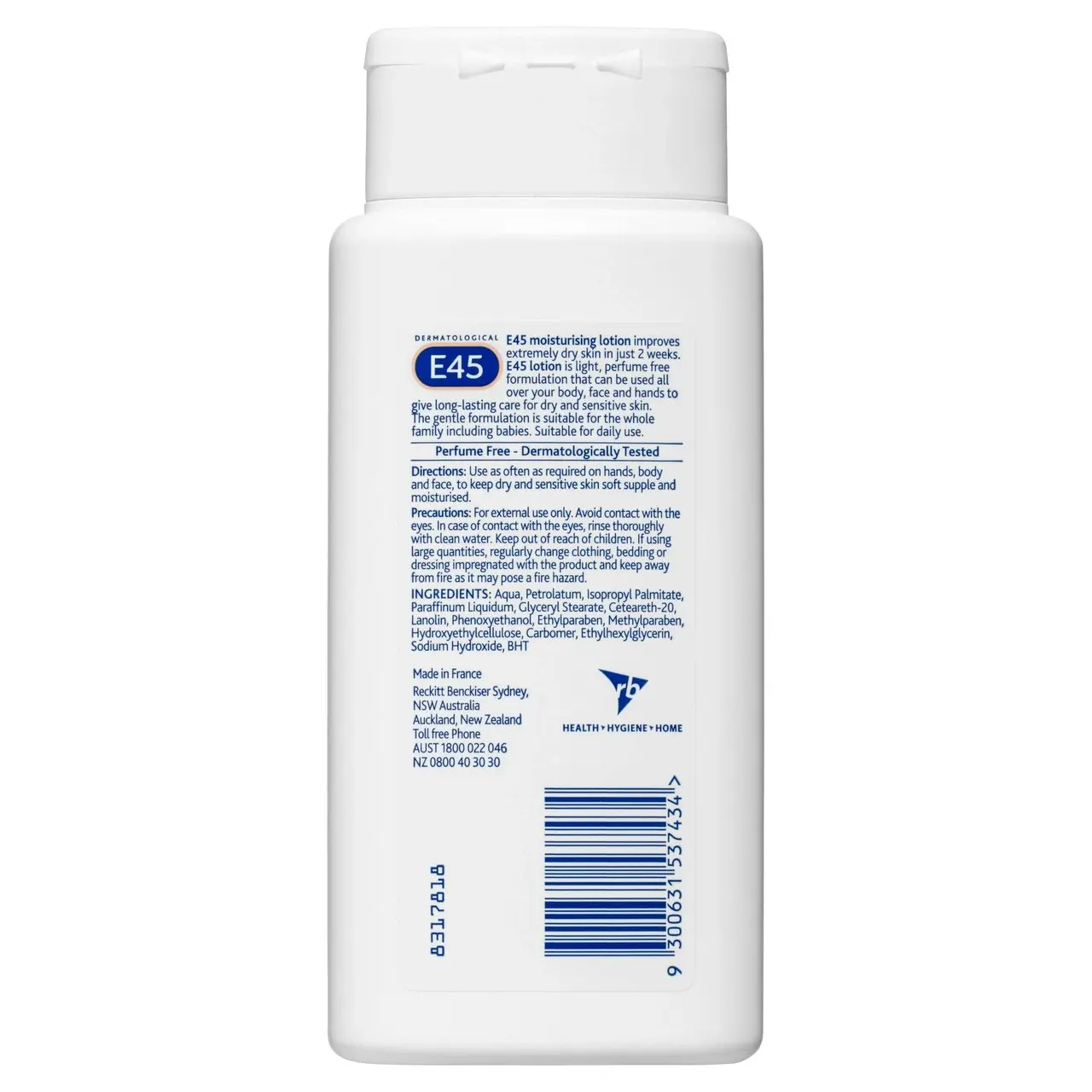 E45 Moisturising Lotion for Dry skin  200mL