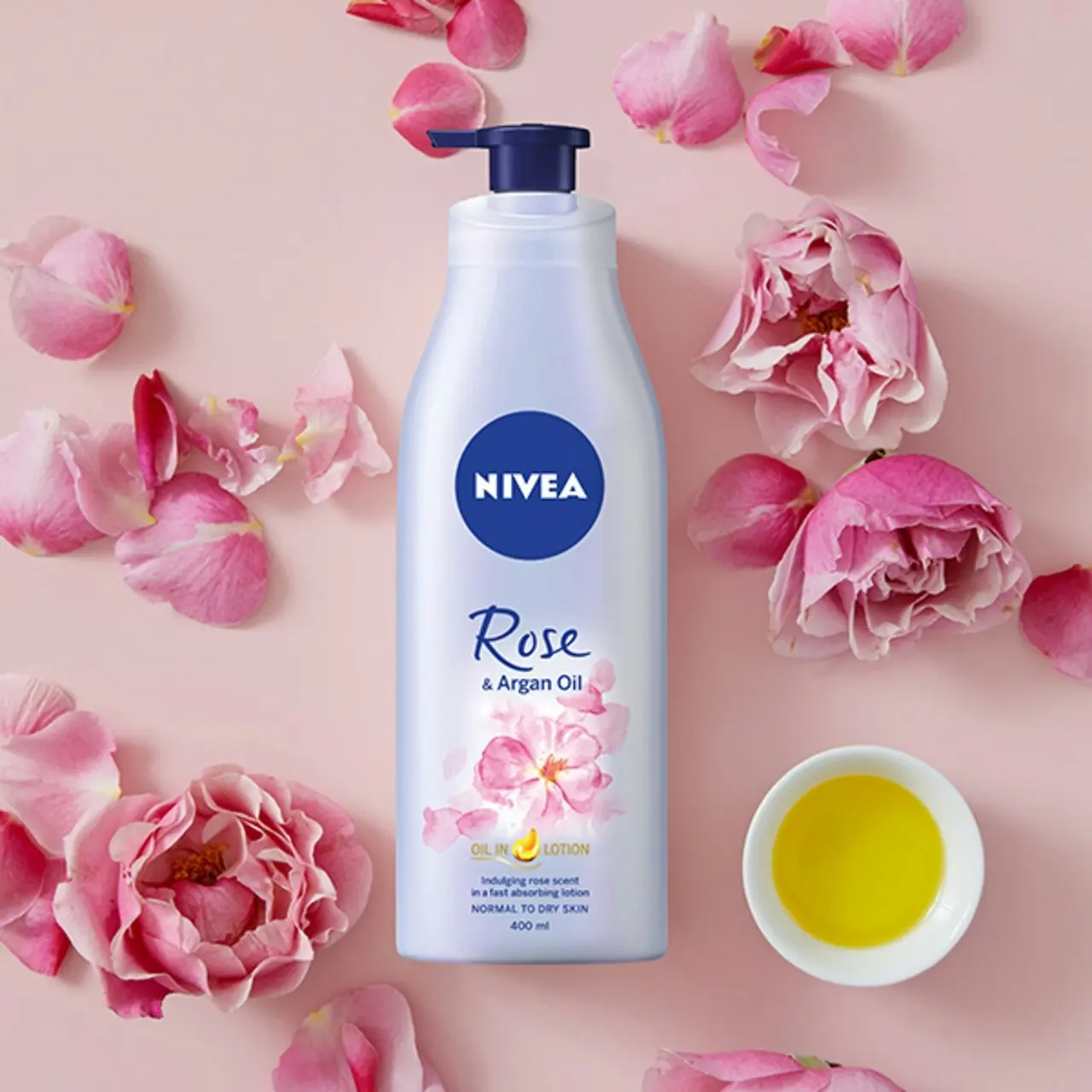 Nivea Oil in Lotion Rose & Argan Oil