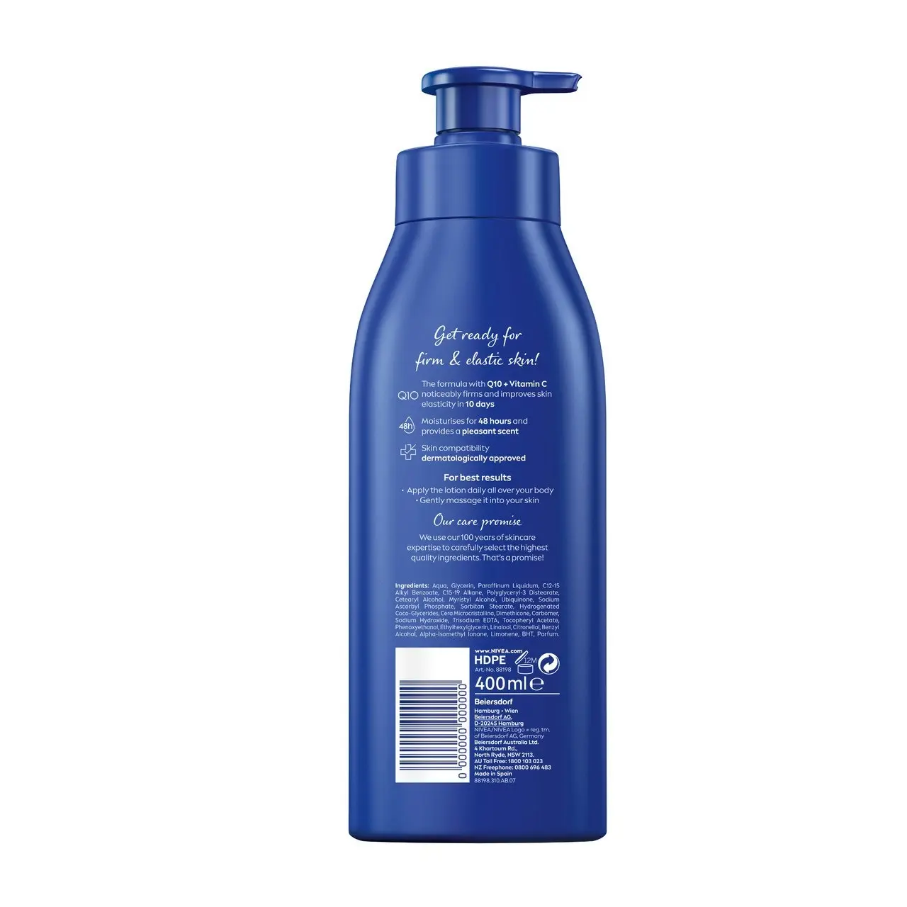 Nivea Q10 Rich Firming Body Lotion 400ml