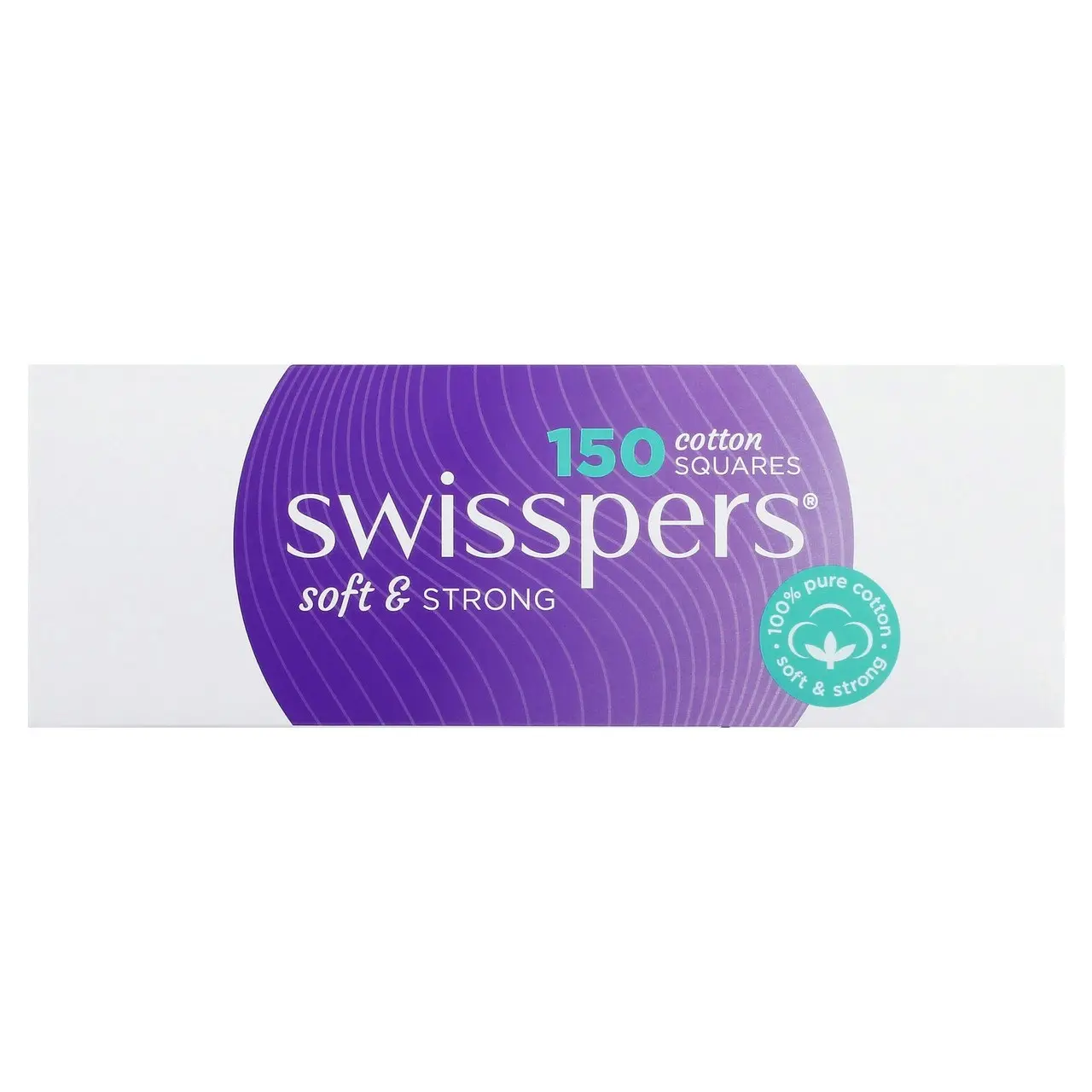 Swisspers Cotton Squares 150 pack