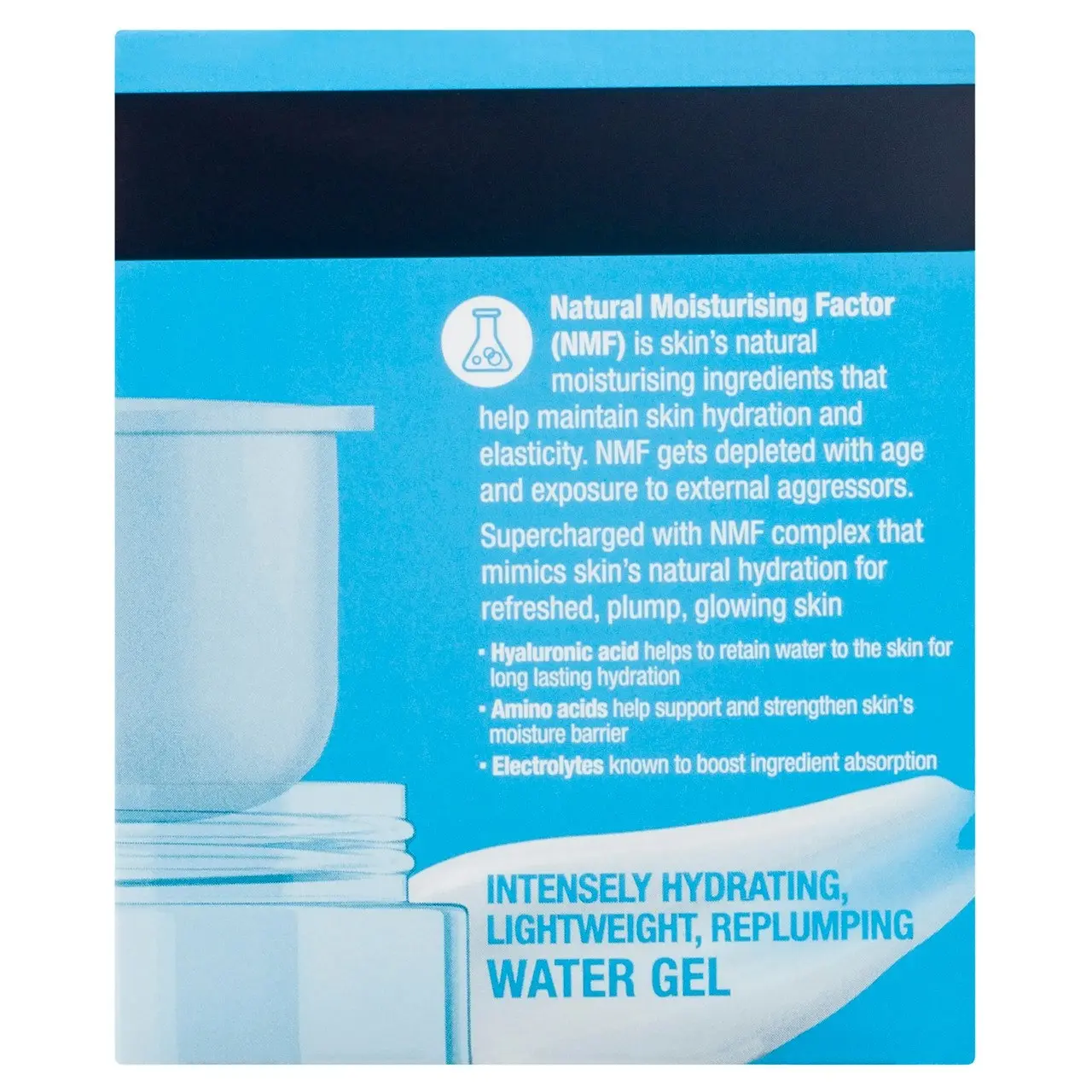 Neutrogena Hydro Boost Hyaluronic Acid Water Gel Hydrating Face Moisturiser Refill 50g