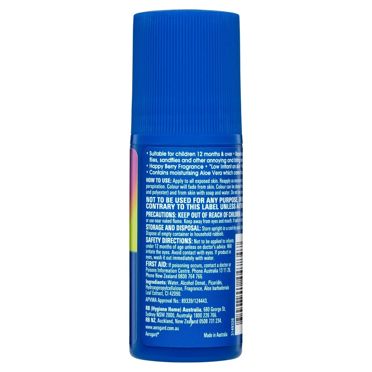 Aerogard Kids Insect Repellent Roll-On 50mL