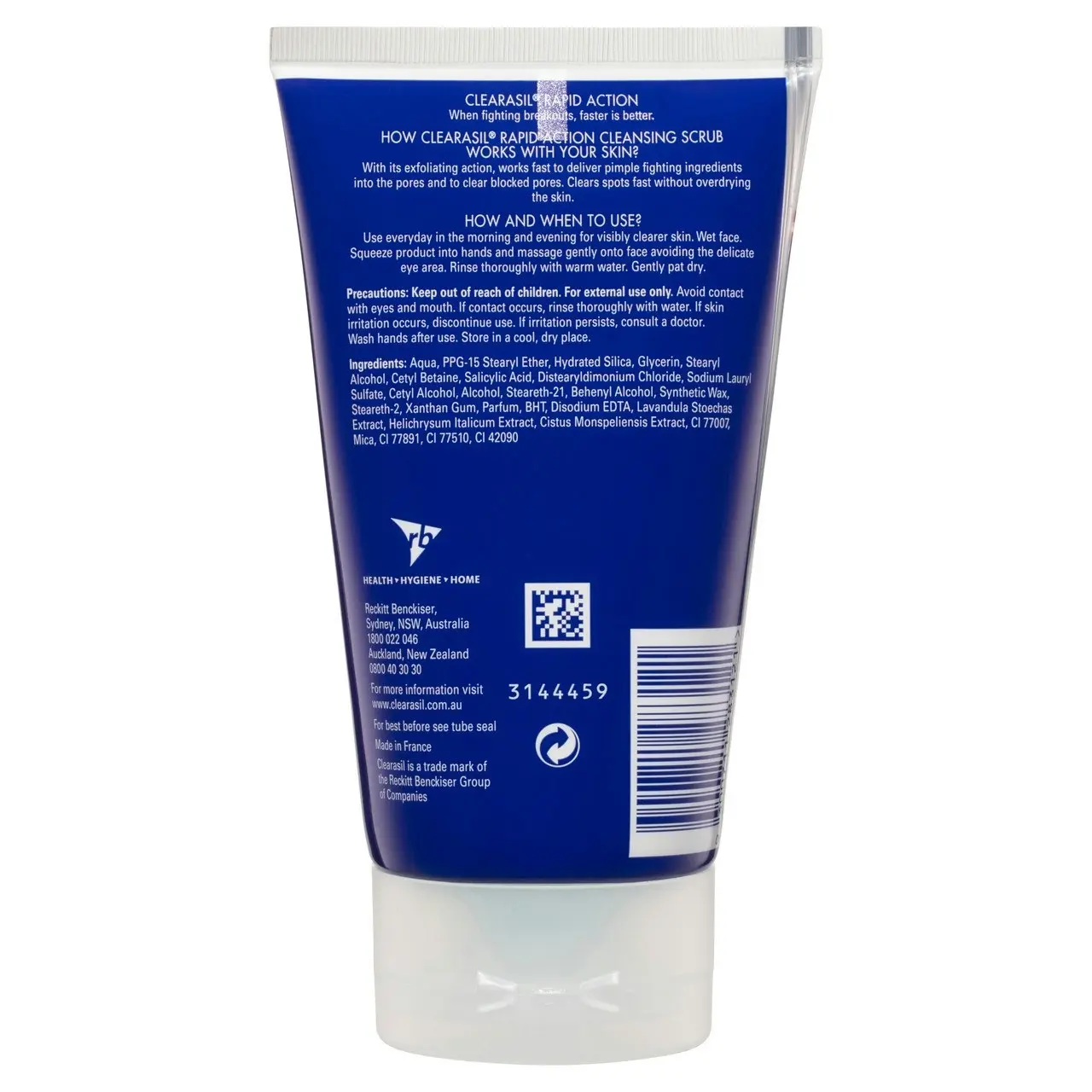 Clearasil Rapid Action Scrub 150mL