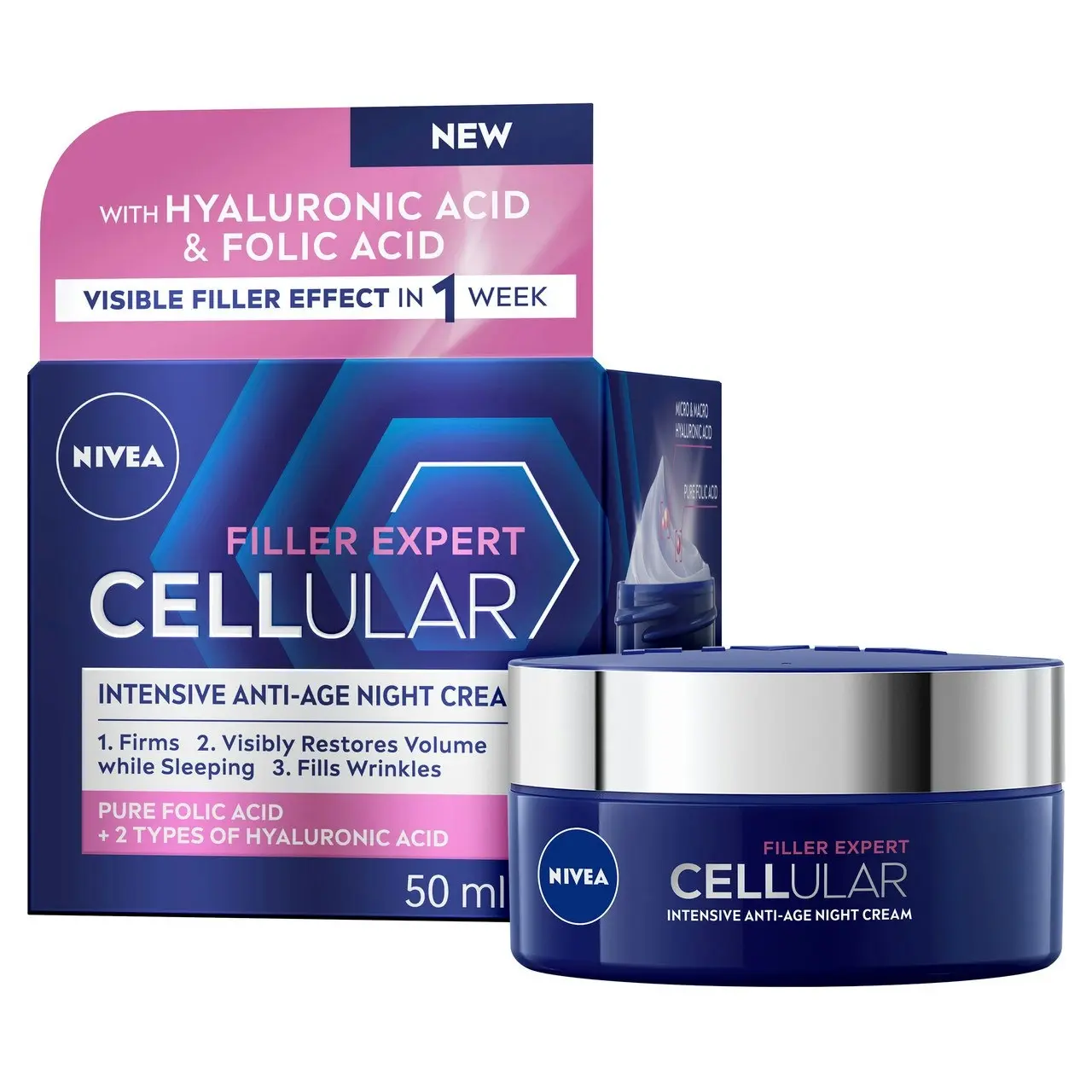 Nivea Cellular Filler Expert Anti-Age Night Cream