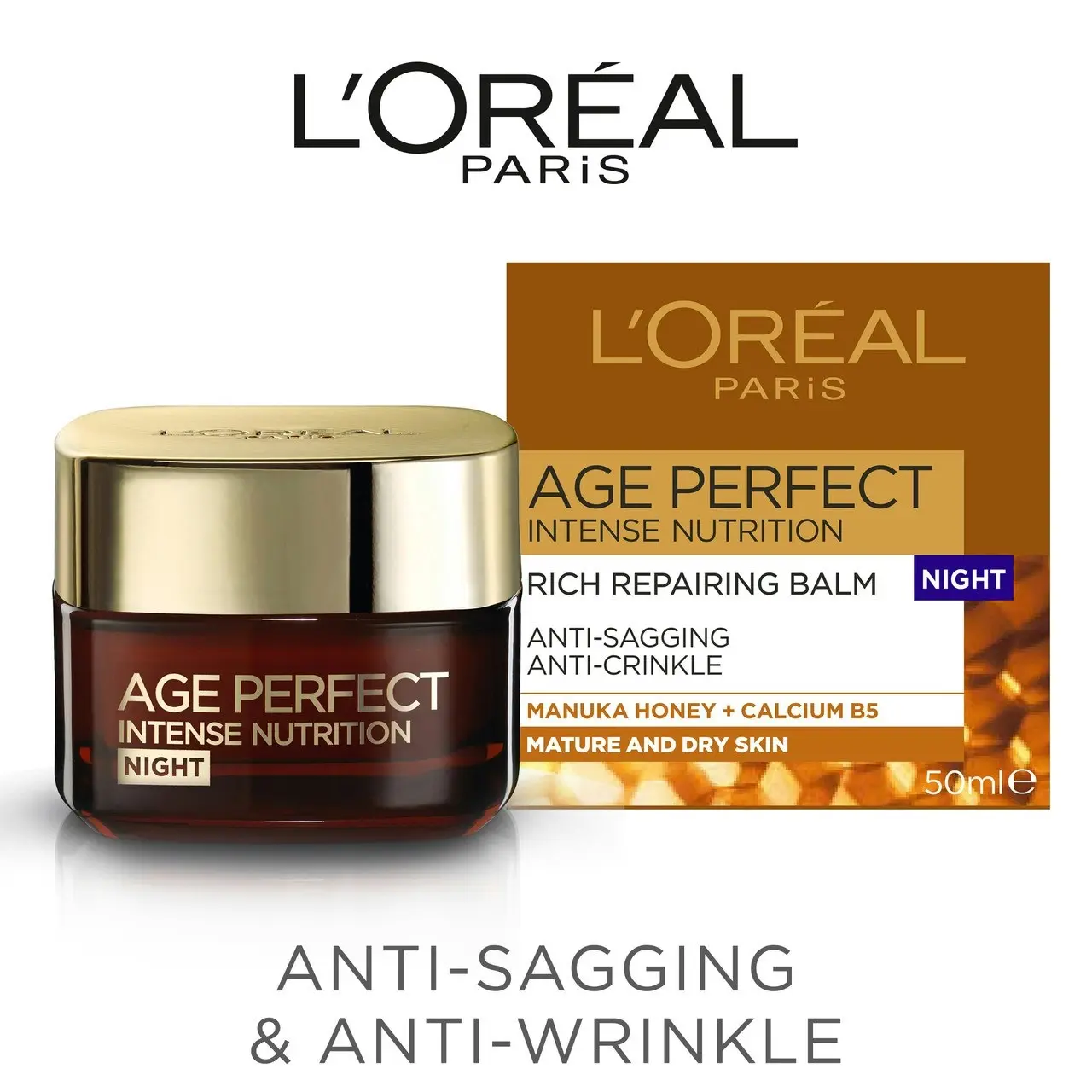 L'Oreal Paris Age Perfect Intense Nutrition Rich Repairing Night Cream