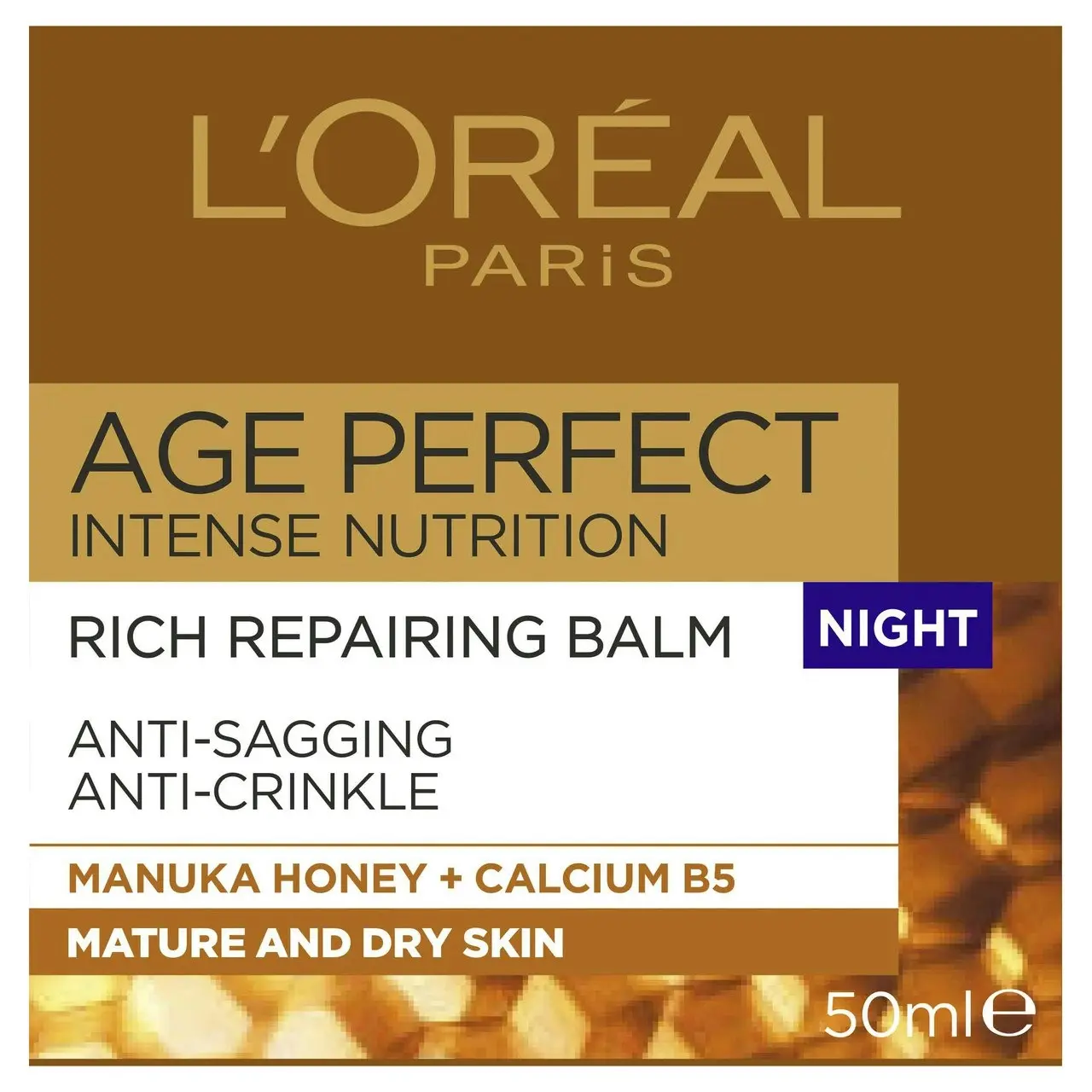 L'Oreal Paris Age Perfect Intense Nutrition Rich Repairing Night Cream