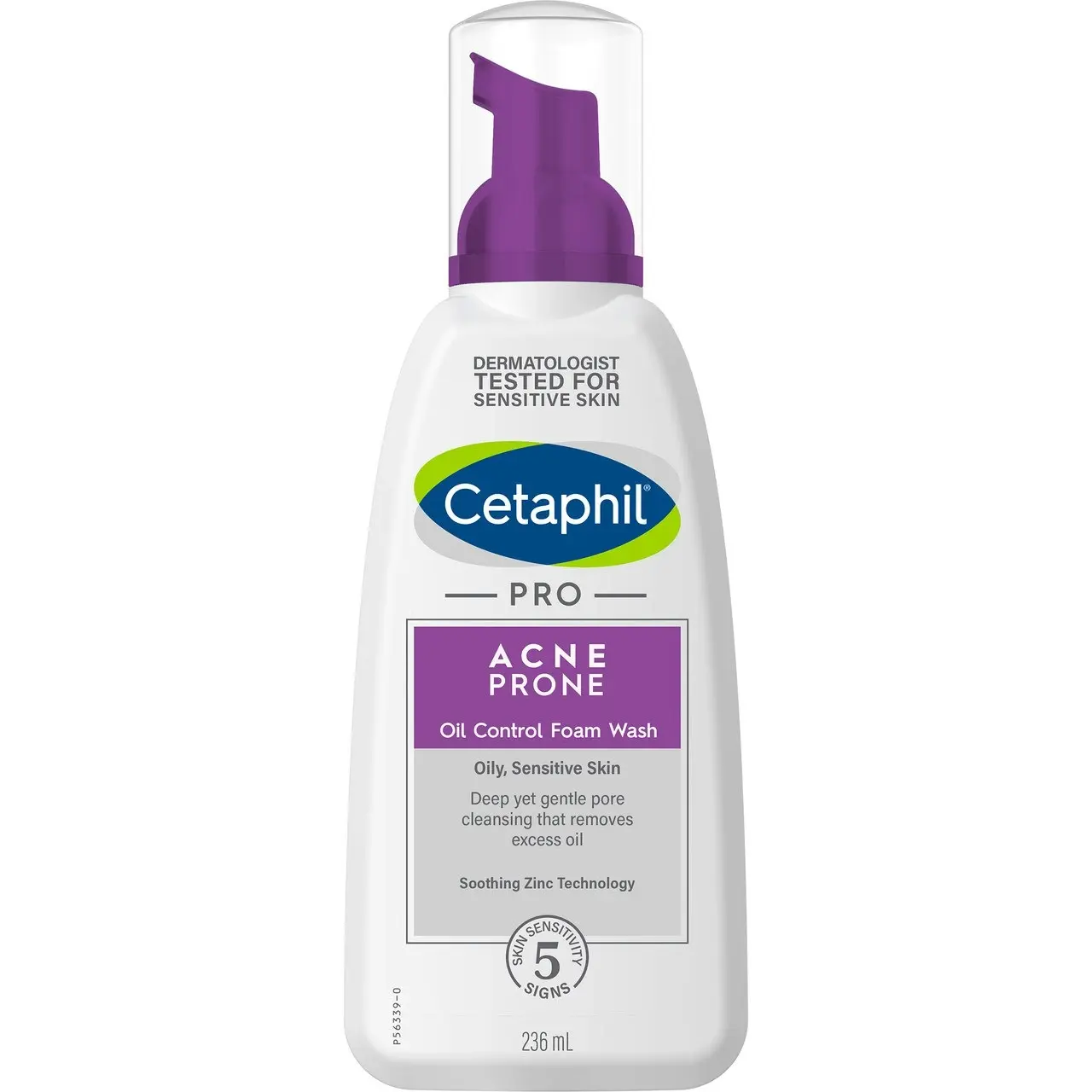 Cetaphil Pro Acne Prone Oil Control Foam Face Wash 236mL