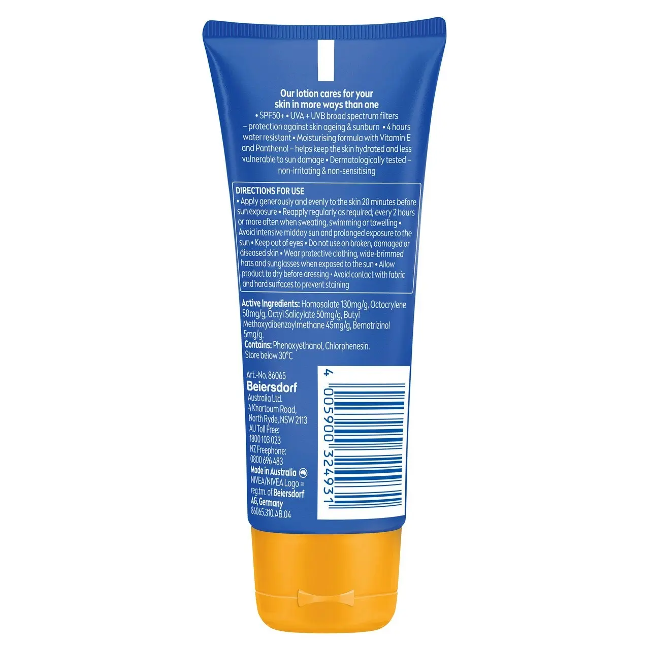 Nivea Protect & Moisture Moisture Lock SPF50+ Sunscreen Lotion