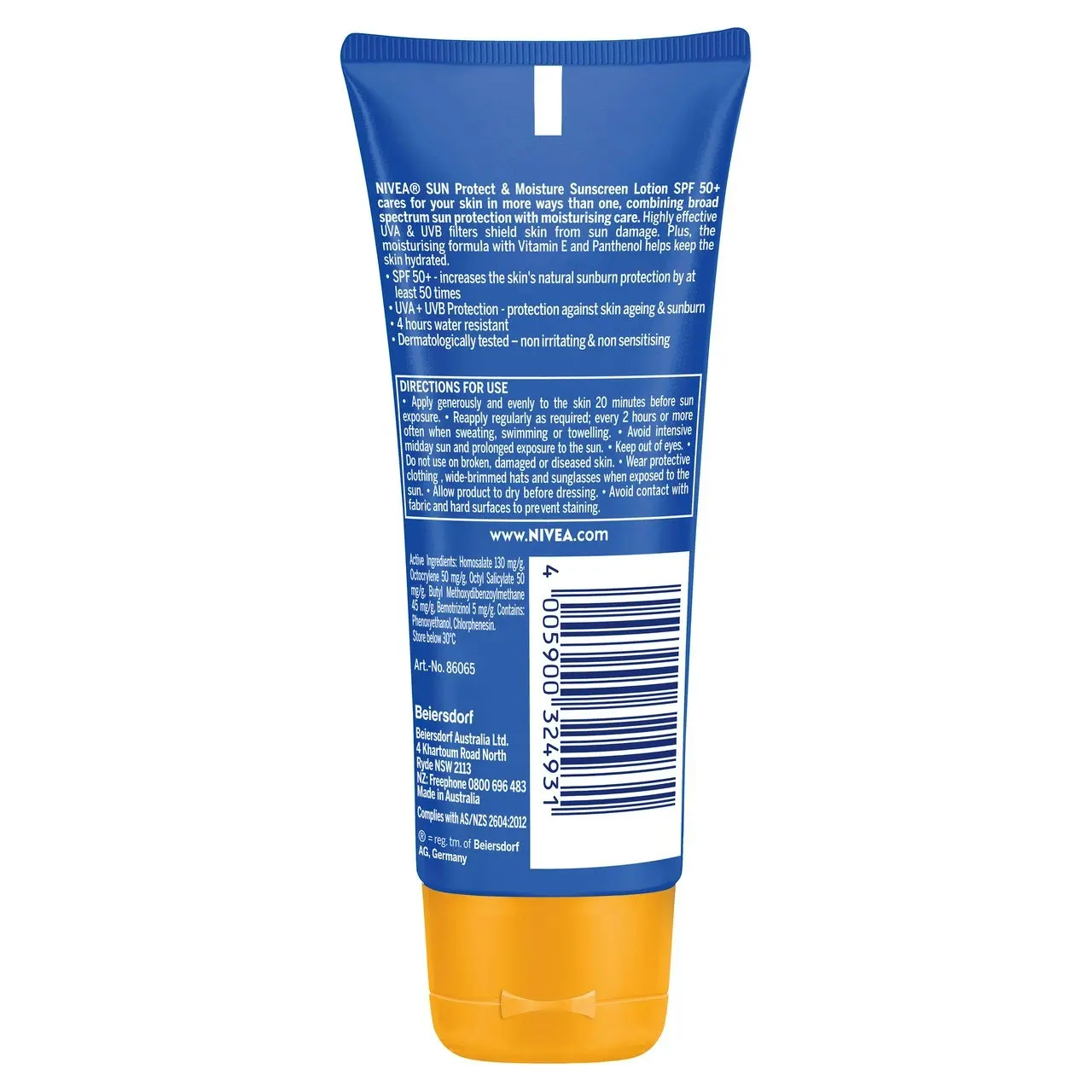 Nivea Protect & Moisture Moisture Lock SPF50+ Sunscreen Lotion