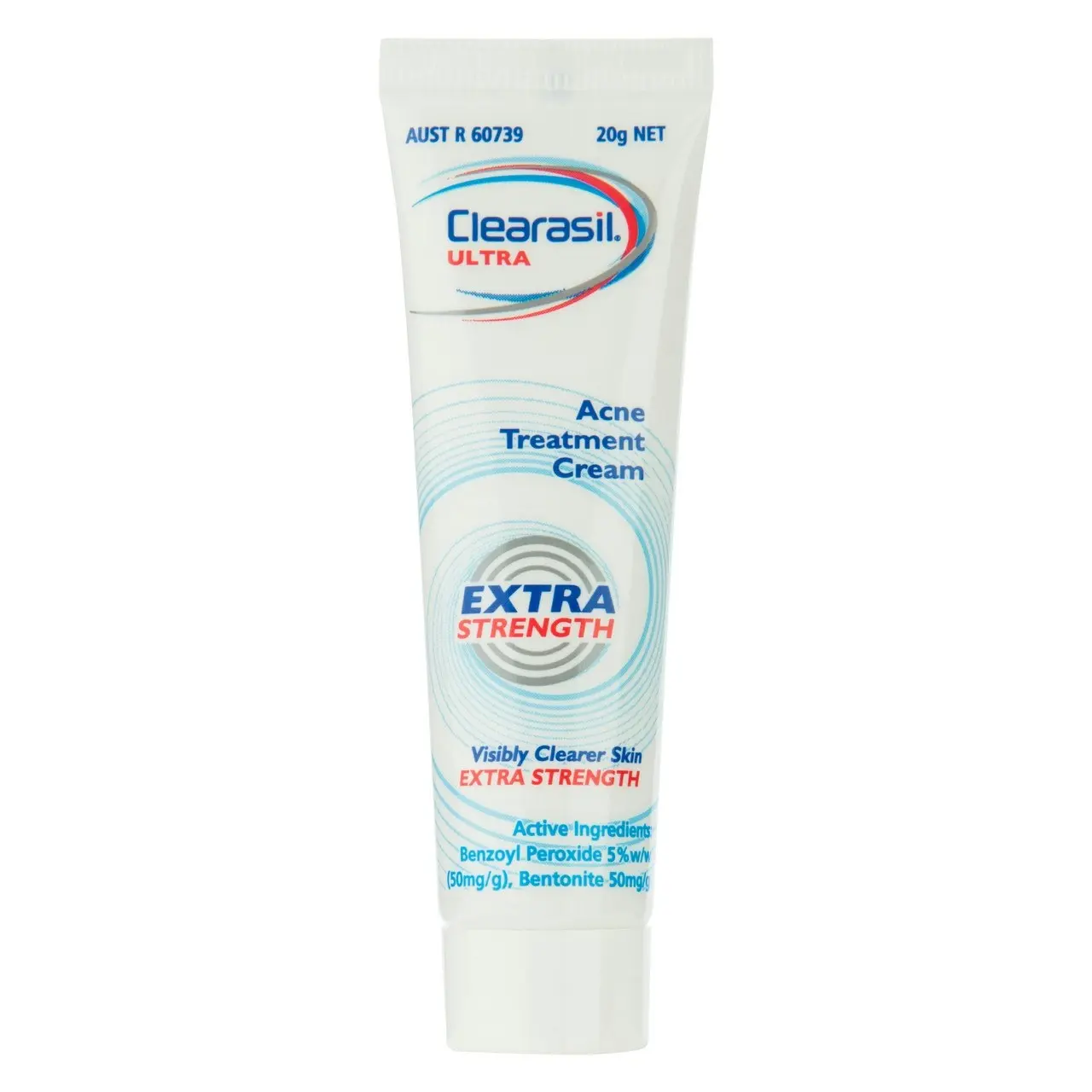 Clearasil Ultra Acne Treatment Extra Strength Face Cream Reduce Pimples 20g