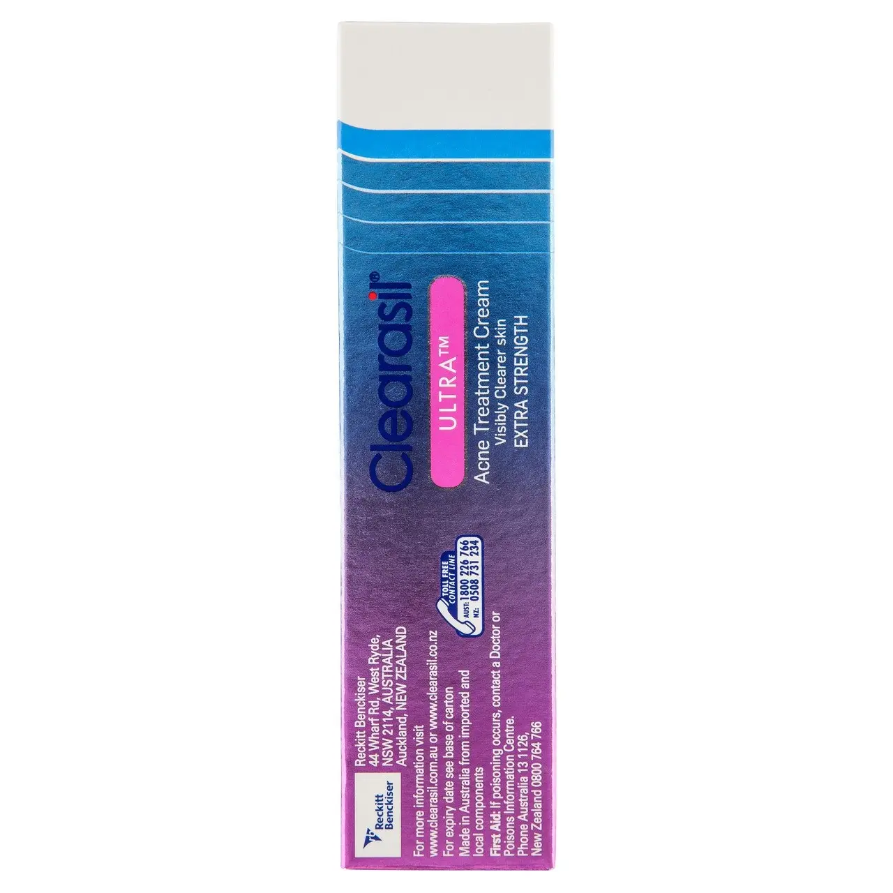 Clearasil Ultra Acne Treatment Extra Strength Face Cream Reduce Pimples 20g