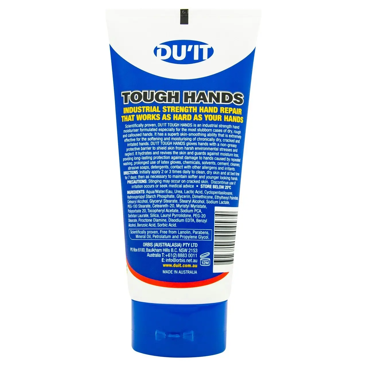 DU'IT Tough Hands Sensitive Skin Hand Cream 150g